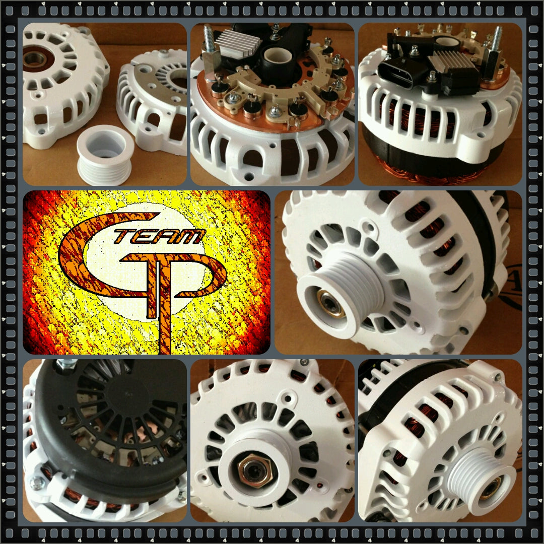 HUMMER H2 300 AMP High Output Alternator - Compatible with All Years (2002-2009) - Heavy Duty GP Series - Perfect for Off-Roading, Towing & Upgraded Audio Systems