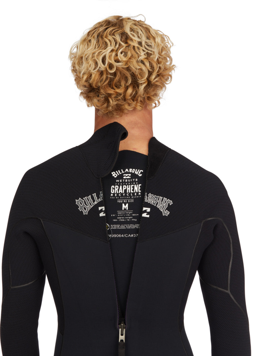 Billabong Men's 4/3mm Furnace Comp BZ Steamer Wetsuit for Surfing, Diving & Water Sports - Thermal Protection in Cold Waters