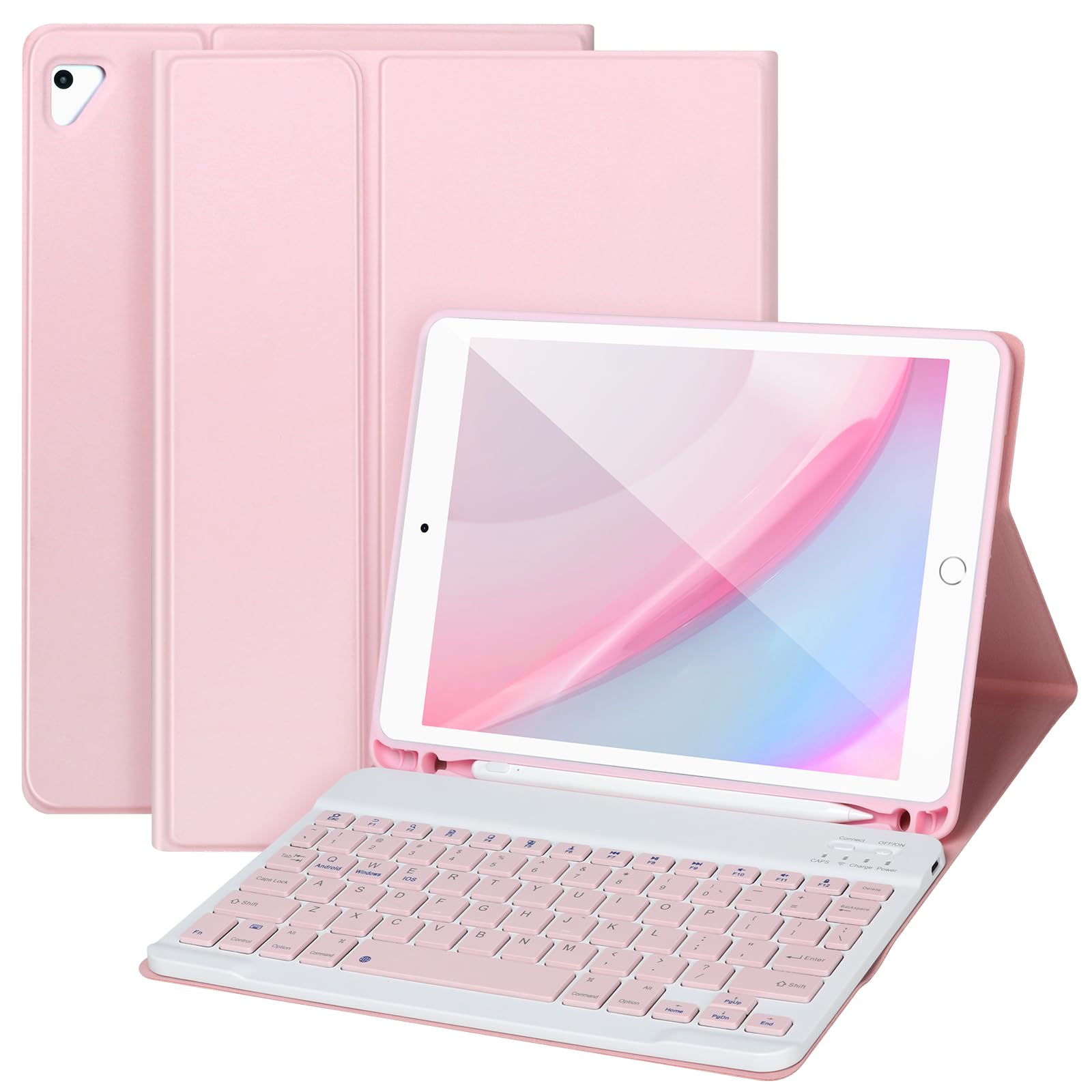Bluetooth Keyboard Case for iPad 9.7