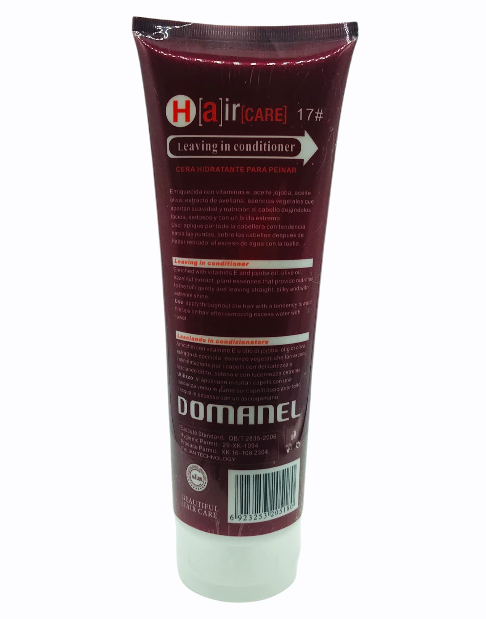 Leave-In Conditioner Wax with Vitamin E & Jojoba Oil - 500ml Deep Moisturizing Hair Treatment for Dry, Damaged Hair | Salon-Quality Hydration for Curly, Straight & Color-Treated Hair | At-Home & Professional Use