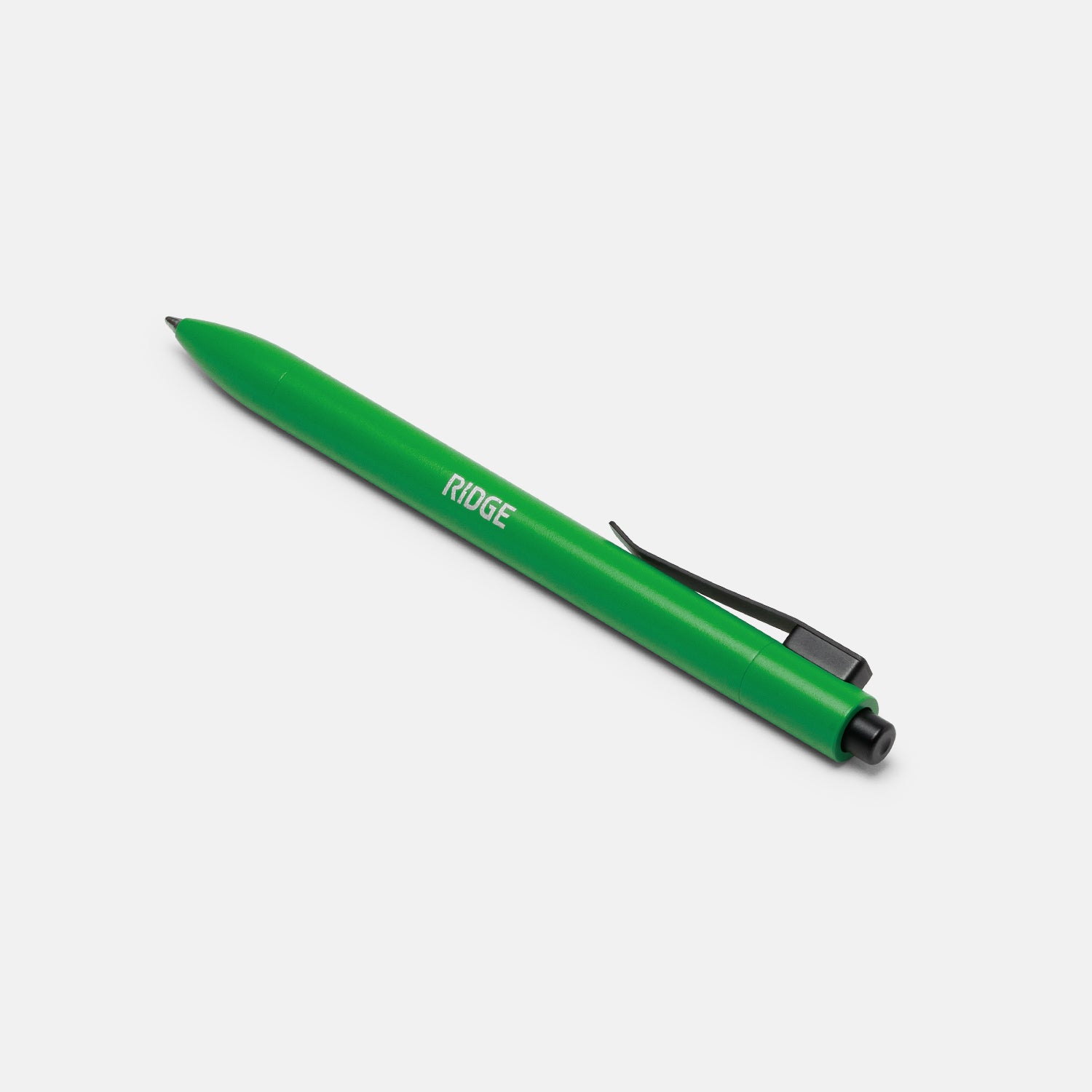 The Ridge Click Pen - Voodoo Green | Premium Titanium EDC Pen for Everyday Carry, Writing & Gifting | Office, School, Travel & Outdoor Use