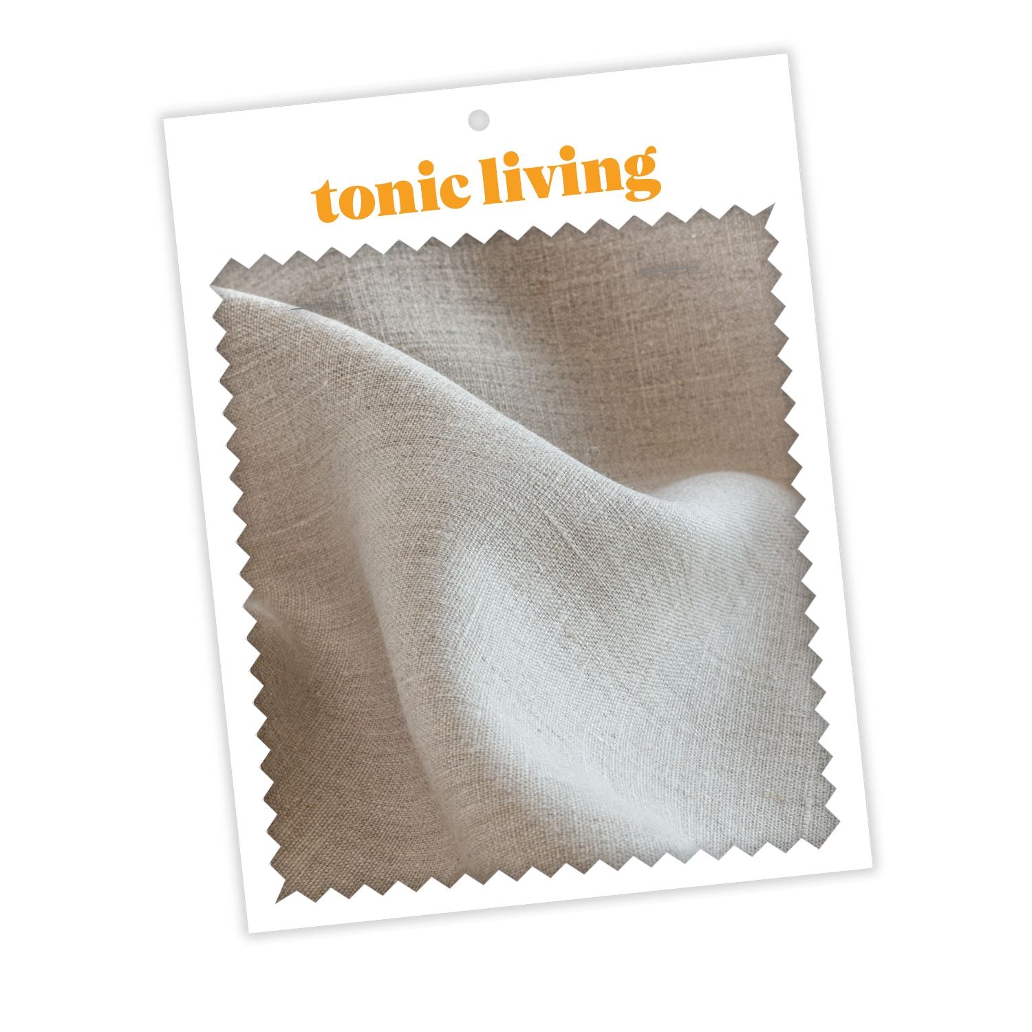 Premium Tuscany Linen Fabric - 100% Natural Italian Linen for Clothing, Drapes & Home Decor - Buy Swatch Samples Online for DIY Sewing Projects
