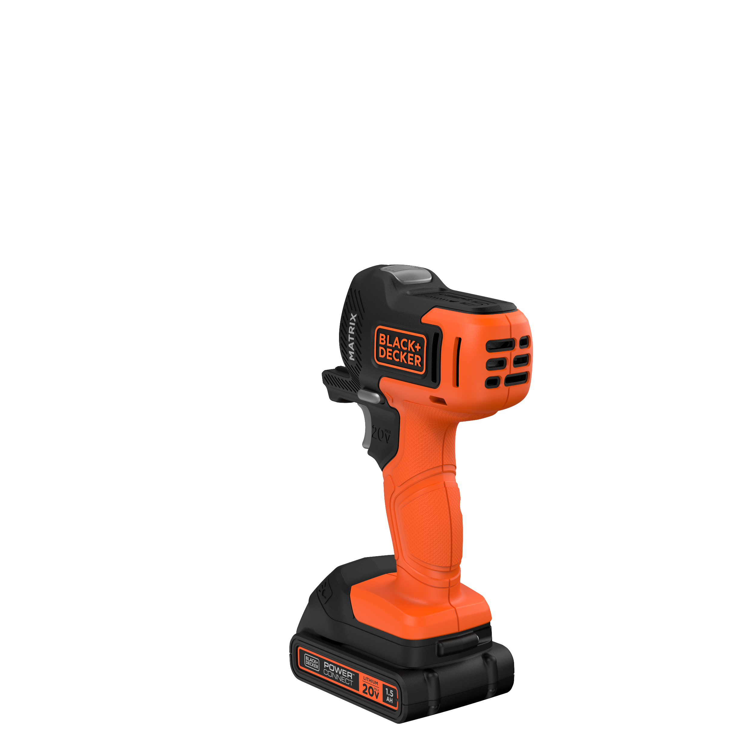 20V MAX* MATRIX™ Cordless Drill/Driver Kit with Lithium-Ion Battery, 1/2 Inch Keyless Chuck, 2-Speed Power Tool for DIY Home Improvement, Woodworking & Construction Projects