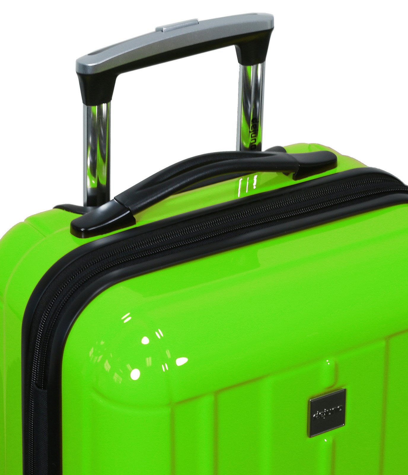 World Traveler Contour 3-Piece Hardside Spinner Luggage Set with TSA Lock - Lightweight Durable Suitcase for International Travel, Apple Green (20