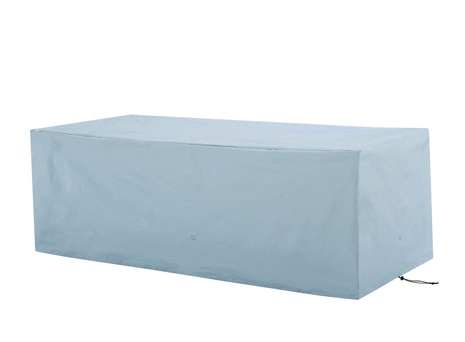 Modern Grey Rattan Waterproof UV Protection Wicker Cover for Outdoor Patio, Balcony, Cafe, Bistro, and Garden Furniture