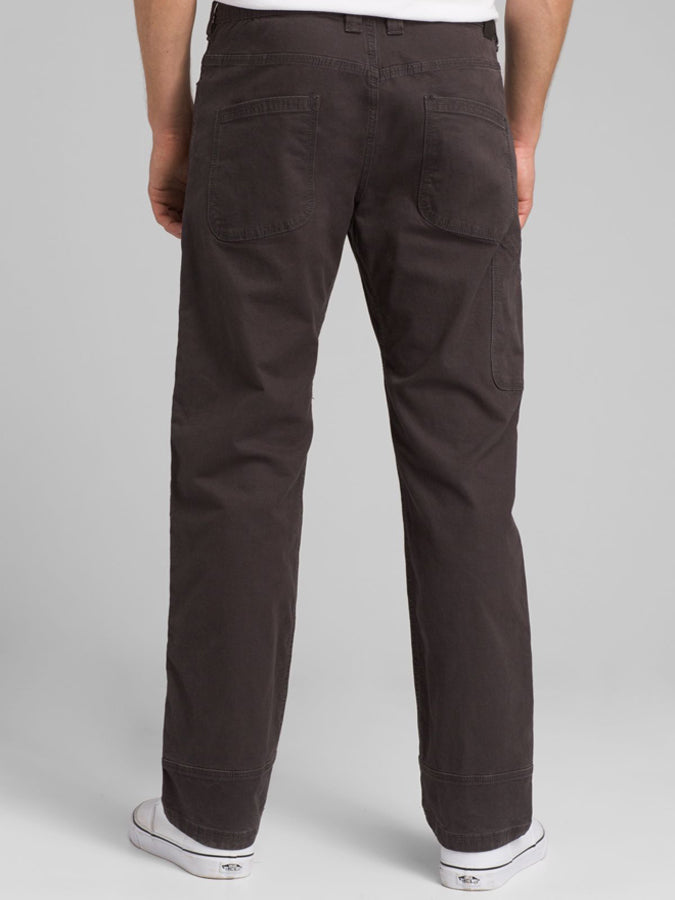 Prana Bronson Men's Trousers - Charcoal Gray Outdoor Hiking & Travel Pants for Active Lifestyle