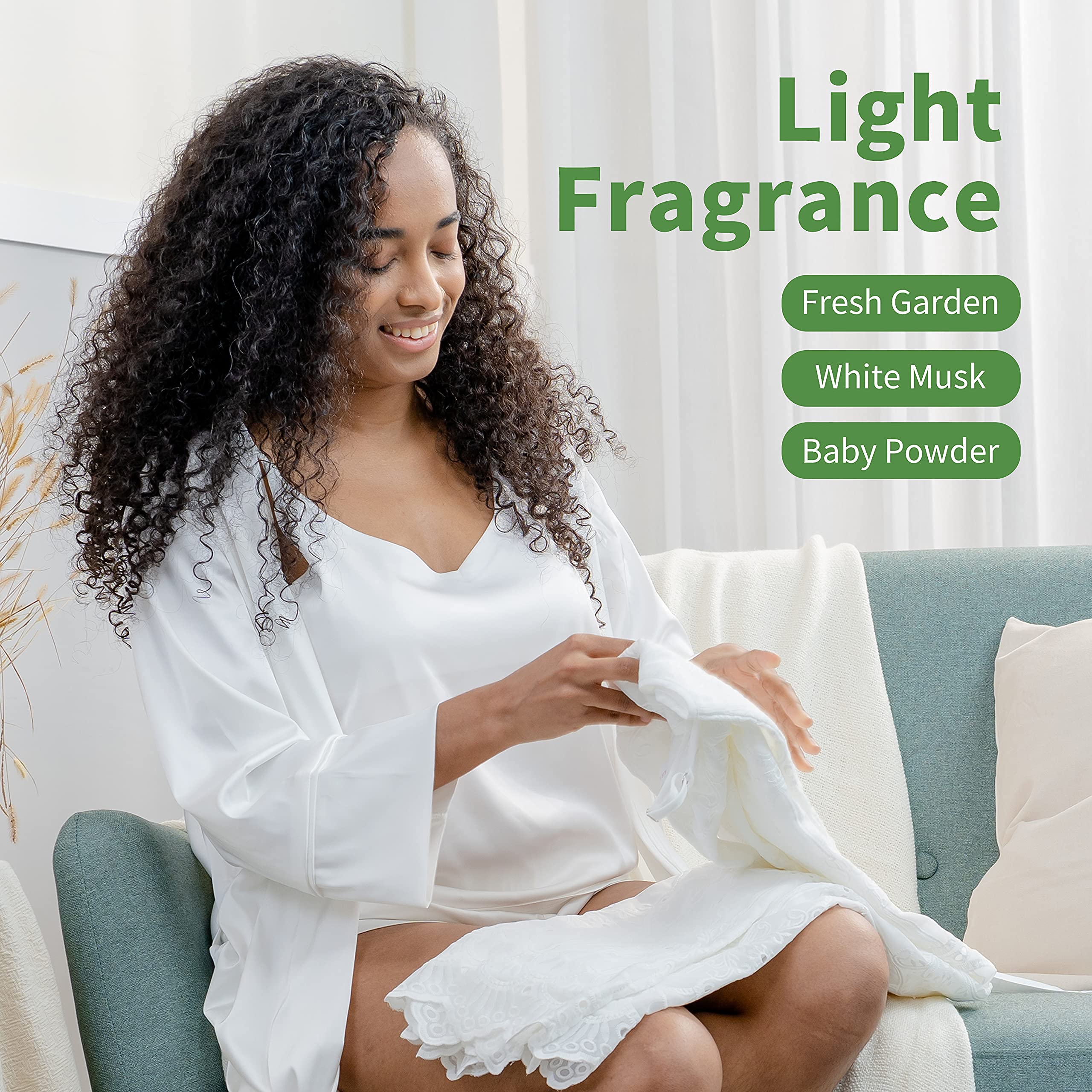 Natural Feminine Wash & Panty Stain Remover with Essential Oils - pH-Balanced Vaginal Cleanser for Women, Gentle Vulva Care & Laundry Detergent for Underwear, Lingerie & Blood Stains by HH Herb&Health | Daily Intimate Hygiene & Stain Treatment