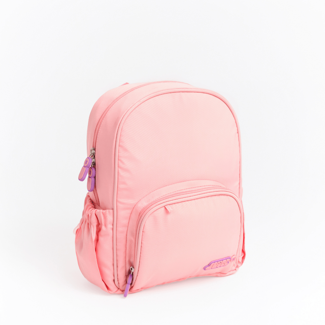 Moji Small Backpack for Women & Teens - Bubblegum Pink Cute Mini Backpack, Lightweight Daypack for School, Travel, Shopping, and Daily Use