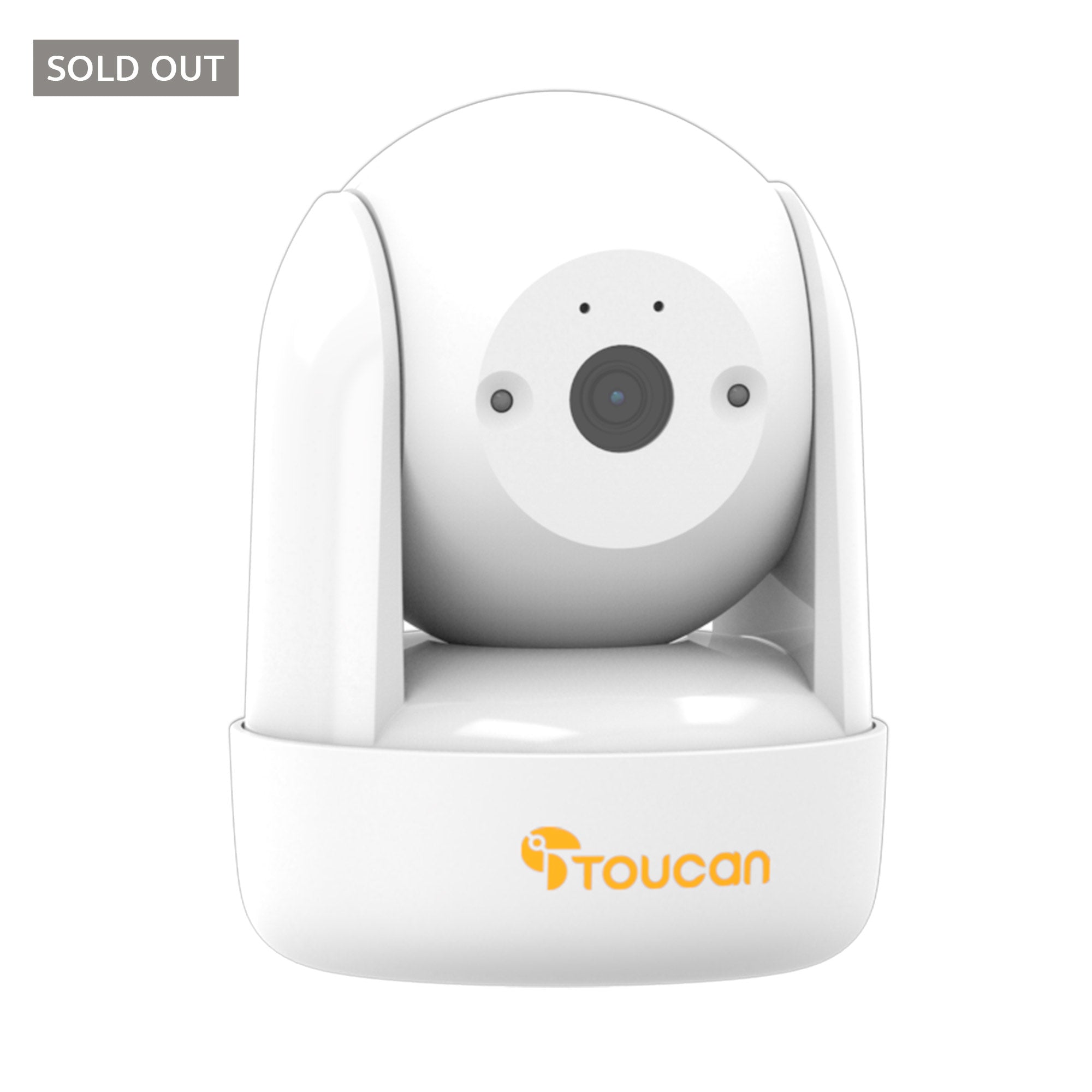 Toucan Seek Indoor Pan & Tilt Security Camera - 1080p HD, Night Vision, 2-Way Audio, Motion Detection | Perfect for Home, Baby Monitor & Pet Surveillance