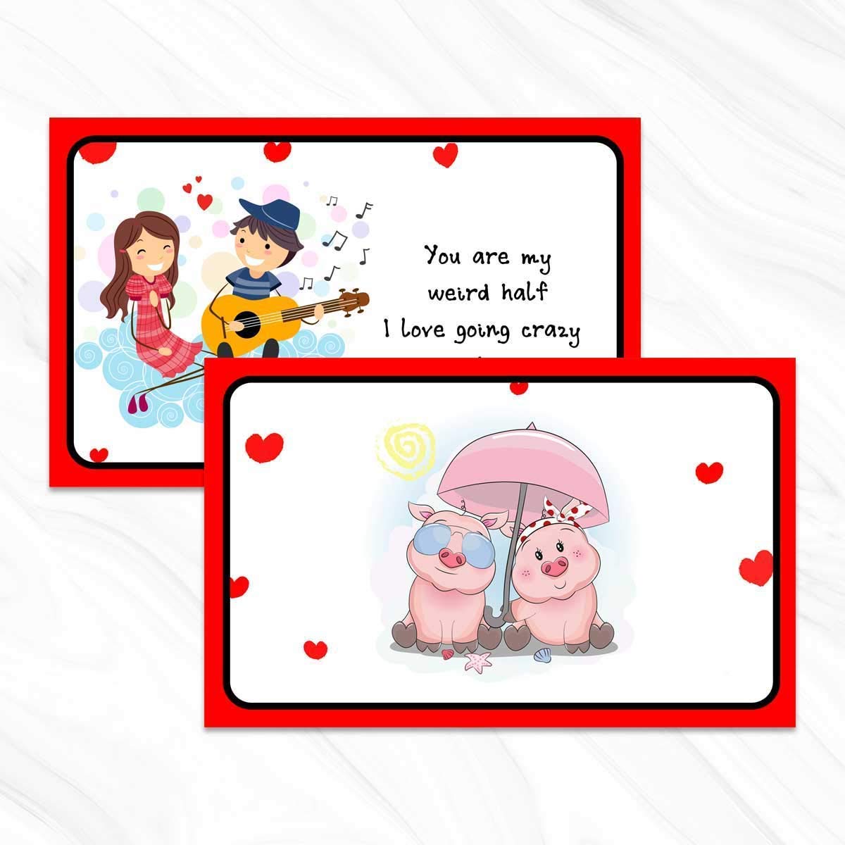 Giftcart Love Notes - Forever Us | Romantic Valentine's Day Gifts for Boyfriend, Girlfriend & Husband | Heartfelt Anniversary & Couples Presents | Perfect for Date Nights, Proposals & Special Occasions