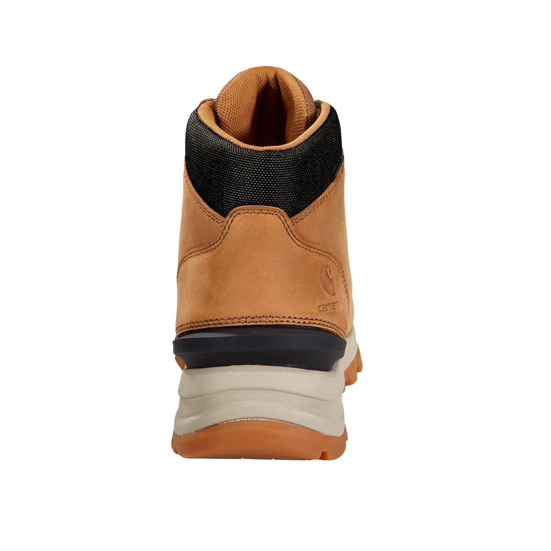 **Gilmore 5 Inch Soft Toe Waterproof Work Boots for Men - Light Brown - Comfortable & Durable for Construction, Hiking & Outdoor Activities**