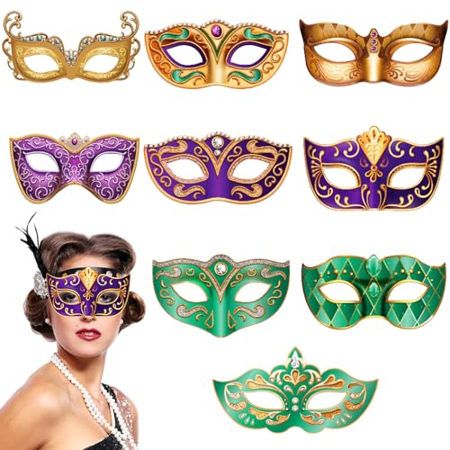 Gold Purple Green (9 Pack)
