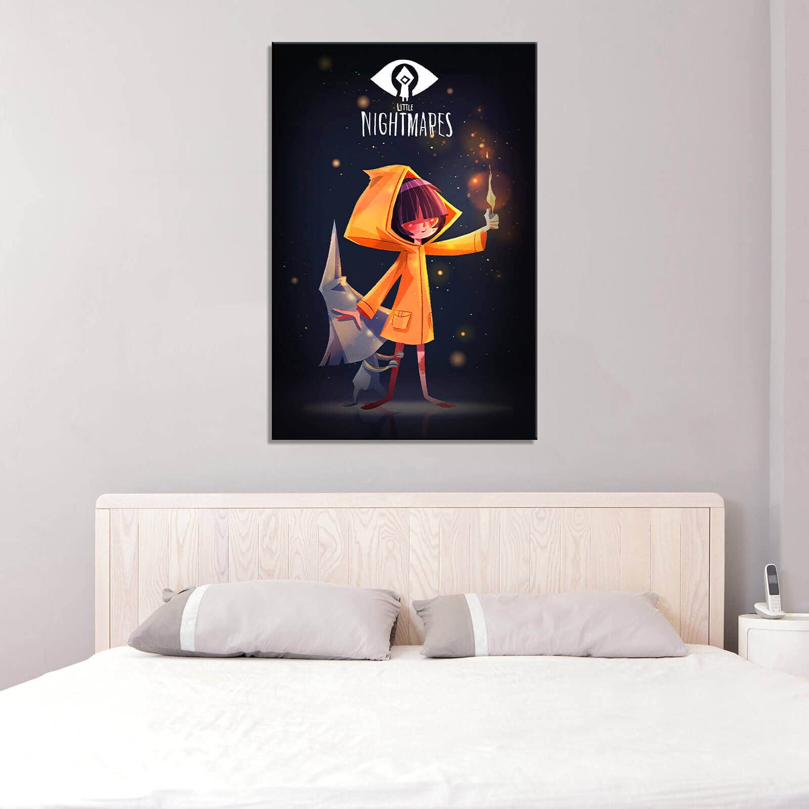 Little Nightmares 2 Canvas Art - Oil Painting Wall Decor for Home & Office - Modern Hanging Artwork for Living Room