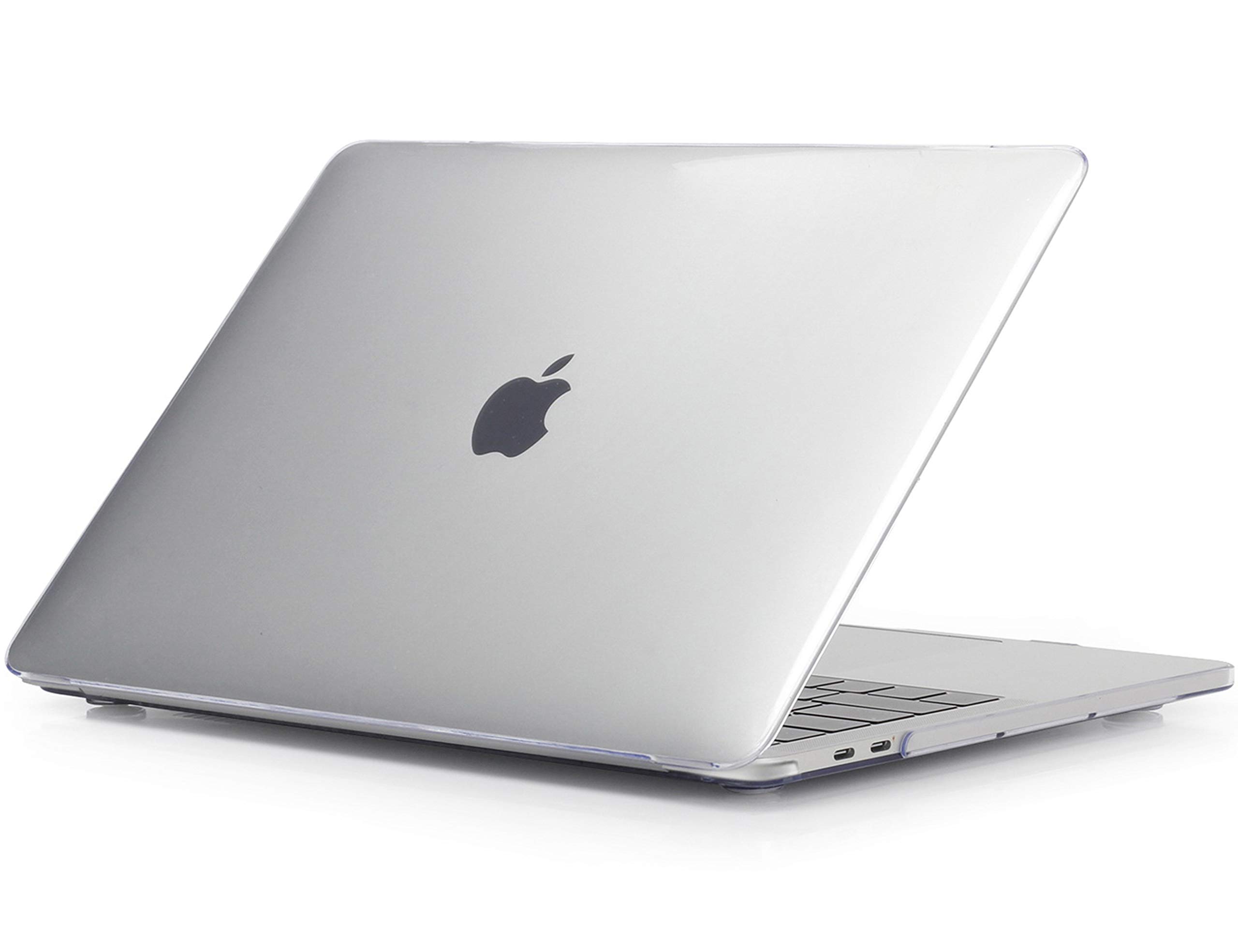 ProCase Hard Shell Case for MacBook Pro 13 Inch (2022 M2/2020-2016 Models A2338/M1/A2289/A2251/A2159/A1989/A1706/A1708) - Crystal Clear Protective Cover with Touch Bar & Non-Touch Bar Compatibility - Perfect for Travel, Office & School Use