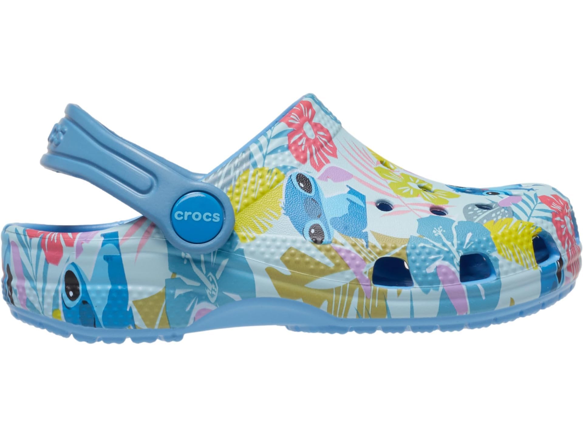 Crocs Unisex-Child Stitch Classic Clog | Lightweight Comfort Shoes for Kids | Disney Stitch Design | Water-Friendly & Odor-Resistant | Perfect for Beach, Pool, and Everyday Wear (Little Kid/Big Kid Sizes)