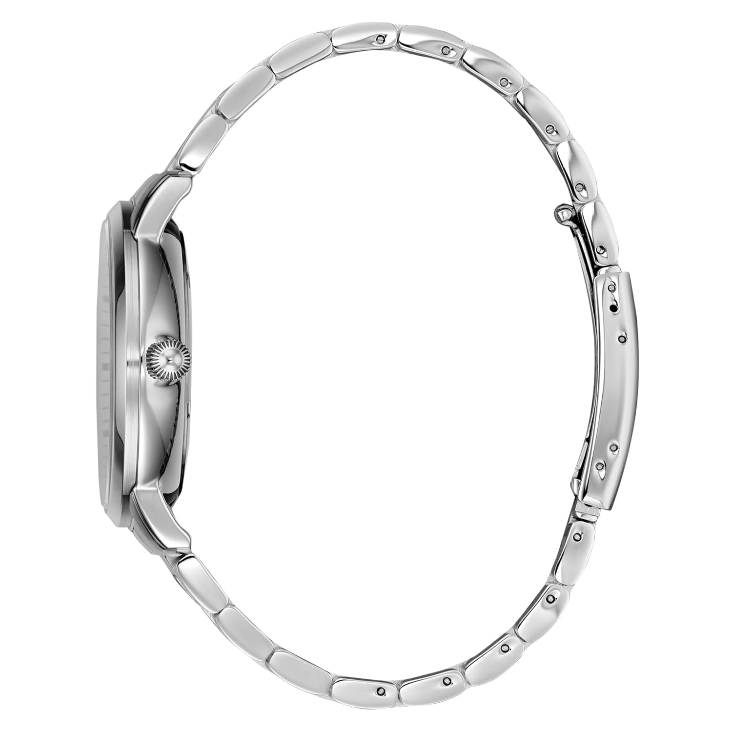 Premium René Mouris Men's Executive Quartz Watch - 44MM 316L Stainless Steel Business Chronograph with Sapphire Crystal & 50M Water Resistance - Luxury Dress Watch for Office, Meetings & Formal Events