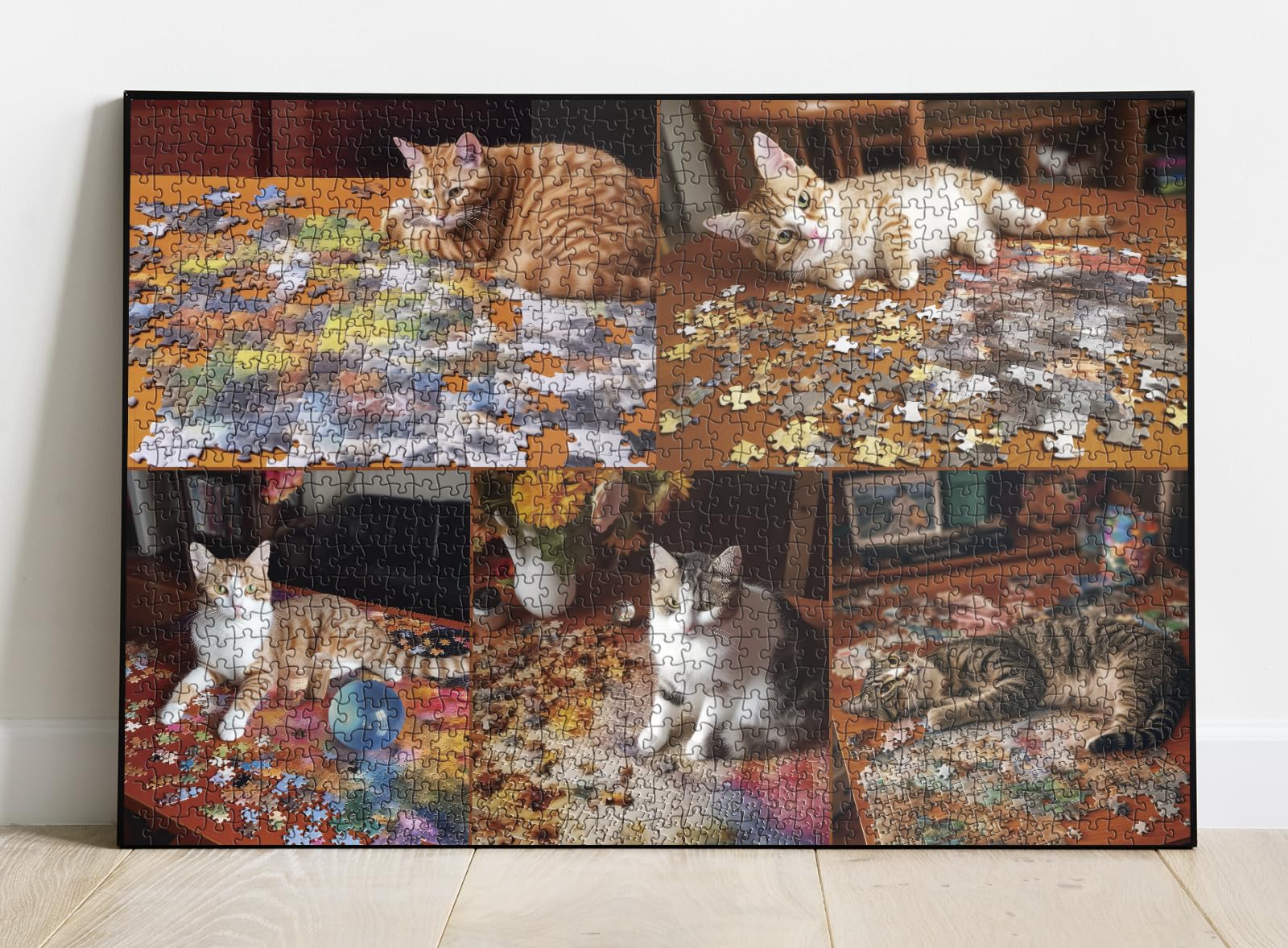 1000 Piece Cat Jigsaw Puzzle for Adults - Funny Kitten & Kitty Puzzle for Cat Lovers | Challenging Brain Teaser | Perfect for Family Game Night & Stress Relief Activities