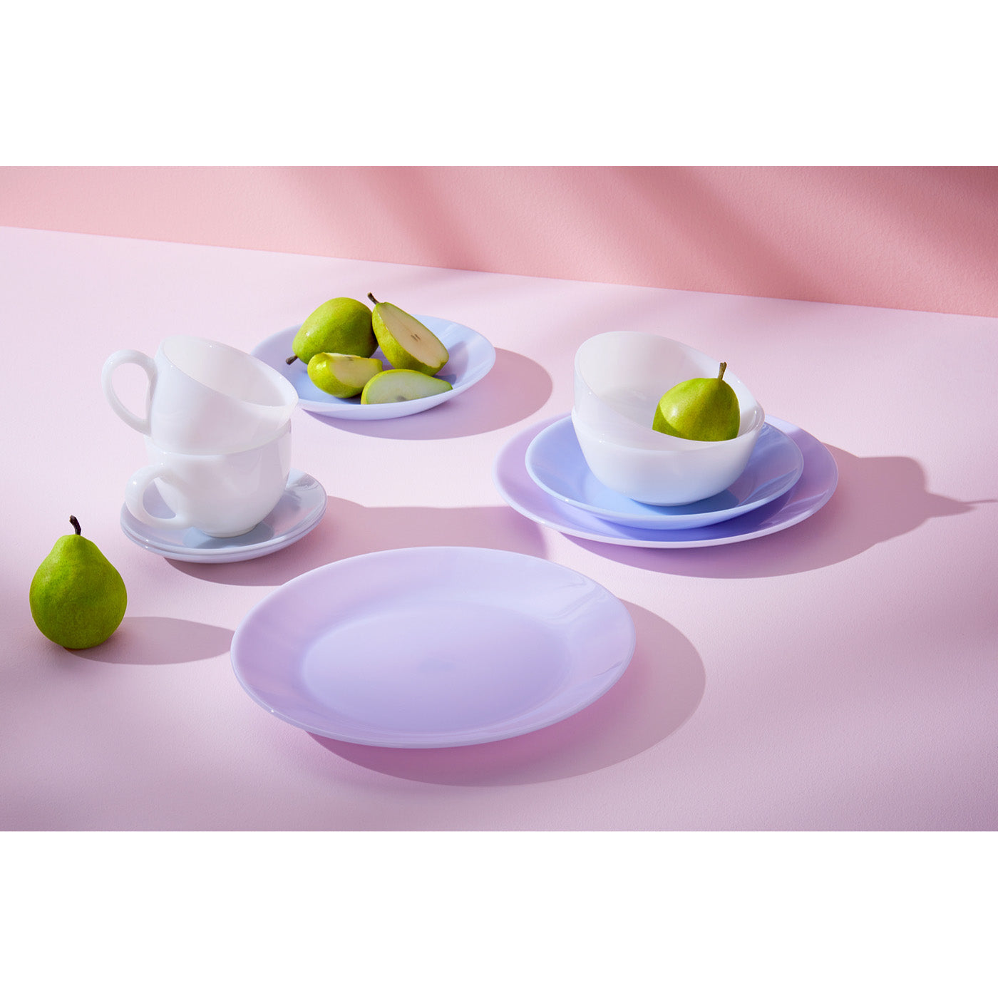 Premium 5-Piece Dinner Set - Elegant Porcelain Tableware for Family Dining & Entertaining | Perfect for Holidays, Dinner Parties & Everyday Use