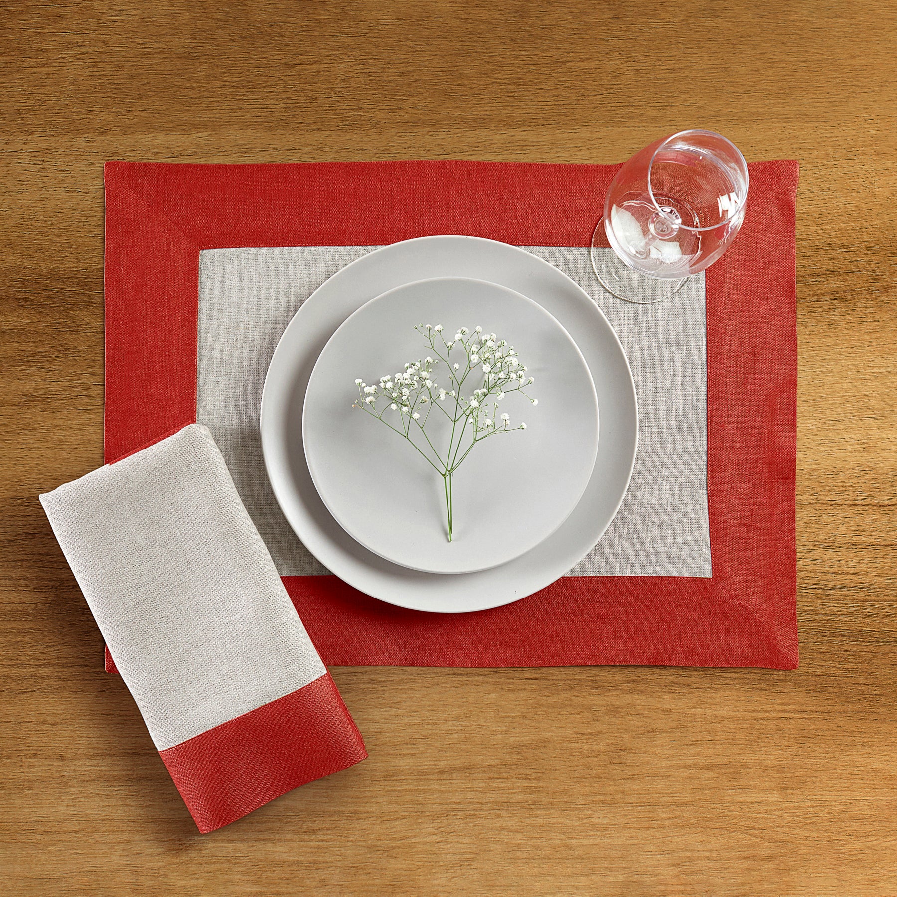 Stylish Contempo Placemats Set of 4 - Waterproof & Heat-Resistant Modern Table Mats for Dining Room, Kitchen, or Party Decor - Perfect for Everyday Use, Entertaining & Holiday Gatherings