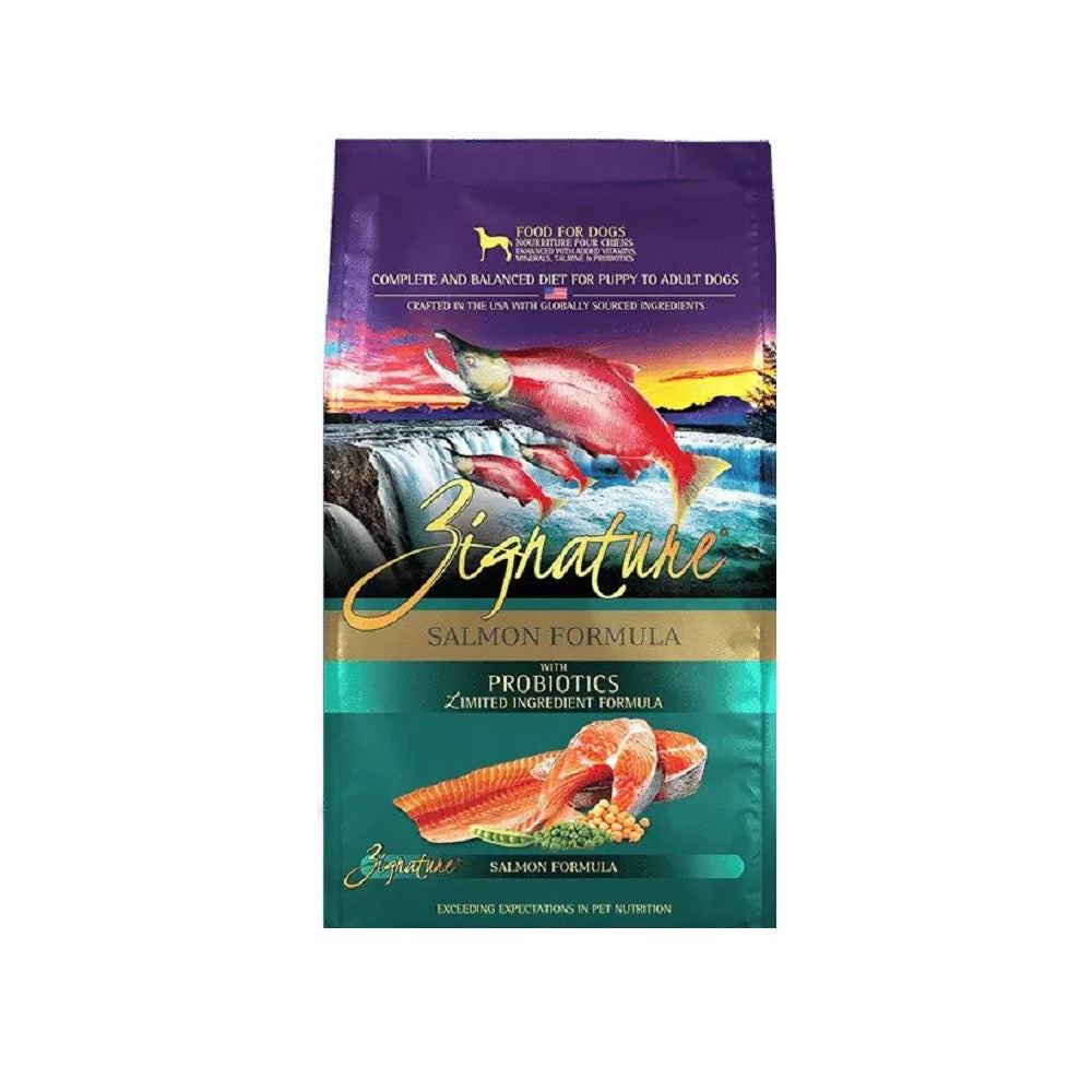 Limited Ingredient Salmon Dry Dog Food - Grain-Free, Hypoallergenic for Sensitive Stomachs - Perfect for Adult Dogs with Allergies or Digestive Issues