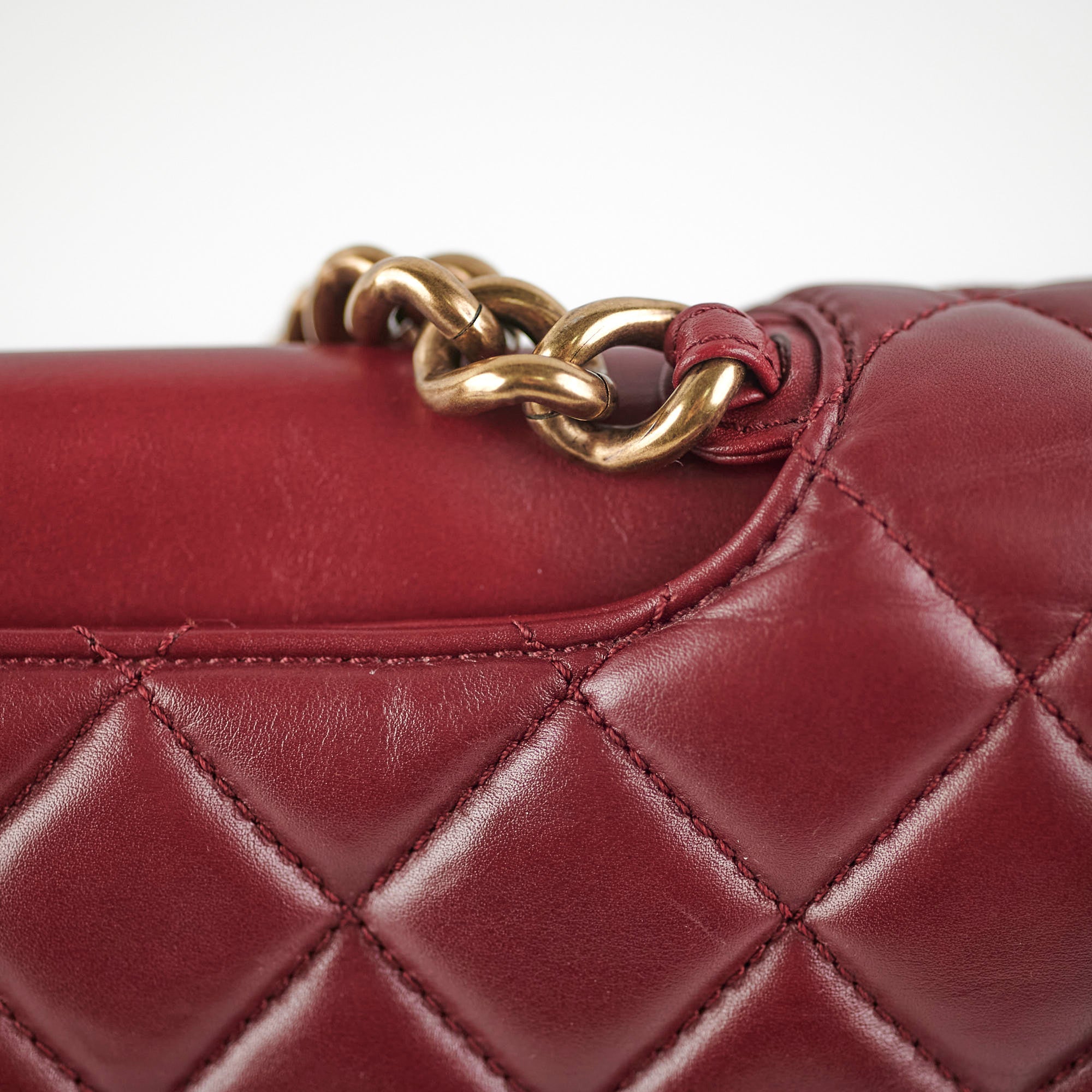 Chanel Burgundy Quilted Leather Seasonal Flap Bag - Luxury Designer Crossbody Purse for Women | Perfect for Parties, Date Nights & Special Occasions