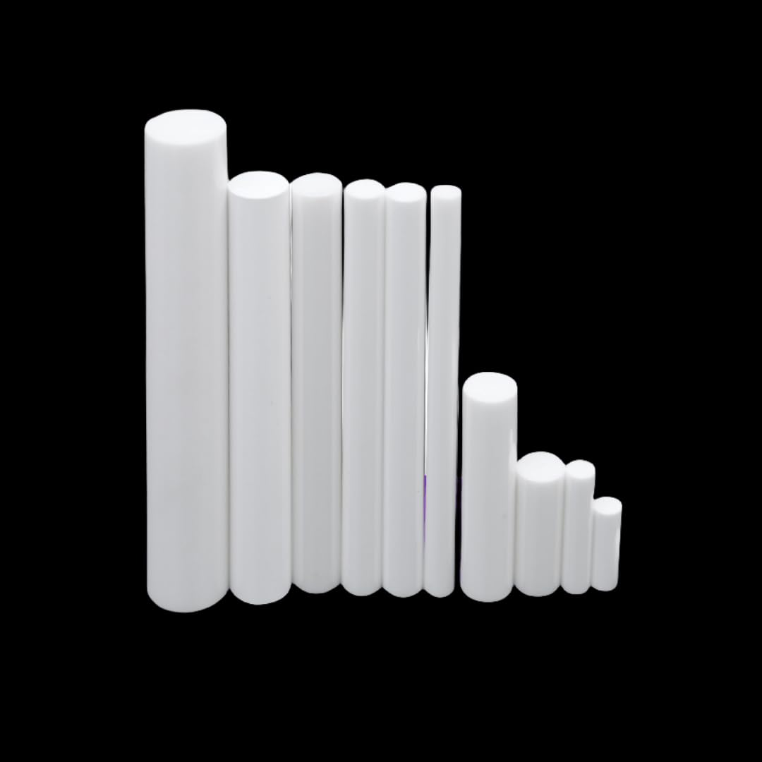 75mm Zirconia Ceramic Rod - 1~4mm Diameter Solid Ceramic Shaft Core - Precision Ceramic Needle Gauge (10 Pack, 1.0mm x 75mm) - Ideal for Jewelry Making, Laboratory Tools & Industrial Applications