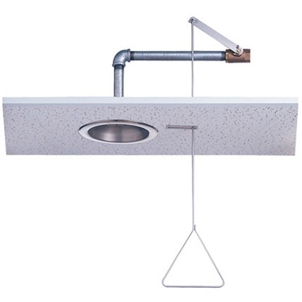 Guardian G1629 Recessed Emergency Drench Shower - ANSI Compliant Safety Equipment for Chemical Spills & Eye Wash Stations - Ideal for Laboratories, Factories & Industrial Workplaces