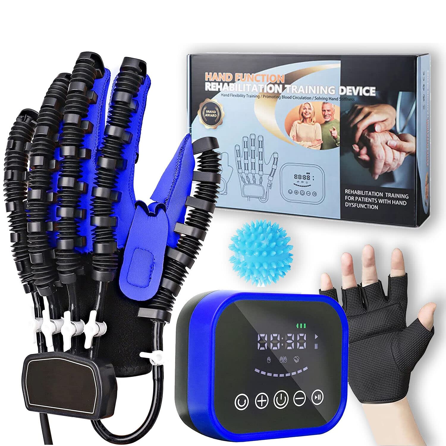 Robotic Gloves for Stroke & Hemiplegia Rehabilitation - Hand Recovery Aid for Patients