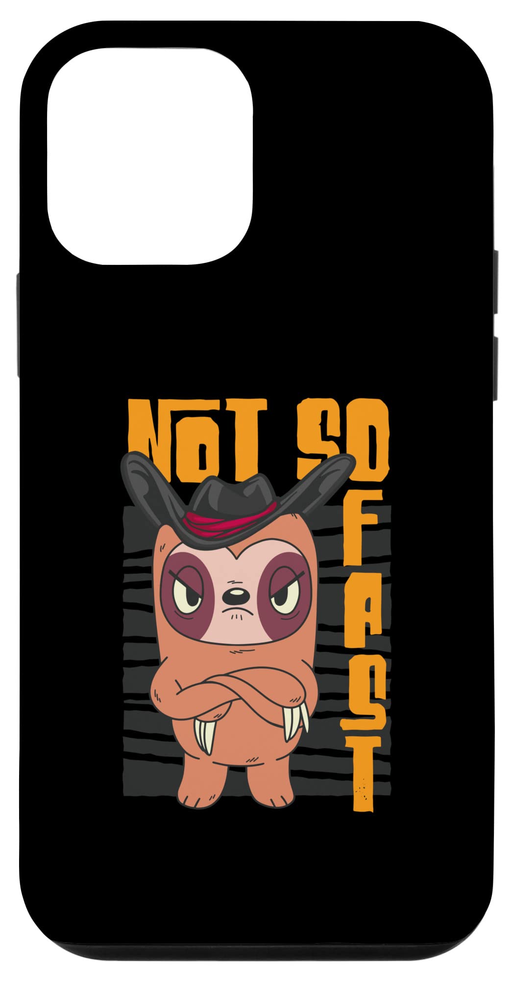 iPhone 12 Mini Sloth Animal Case - Cute Mammal Protective Phone Cover for iPhone 12 Mini | Perfect for Animal Lovers & Slow Living Enthusiasts