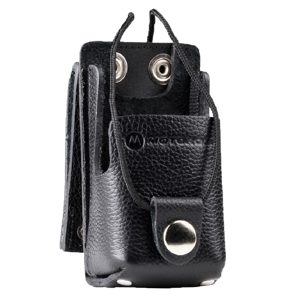 Motorola RLN6302 Leather Carry Case - Premium Protective Cover for Motorola Two-Way Radios | Durable & Stylish for Work, Outdoor, and Emergency Use