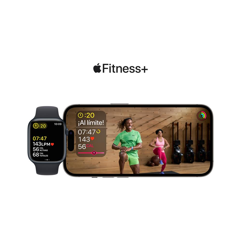 Apple Watch Series 8 (GPS) 41mm Midnight Aluminum Case with Midnight Sport Band - Perfect for Fitness Tracking, Workouts & Everyday Wear
