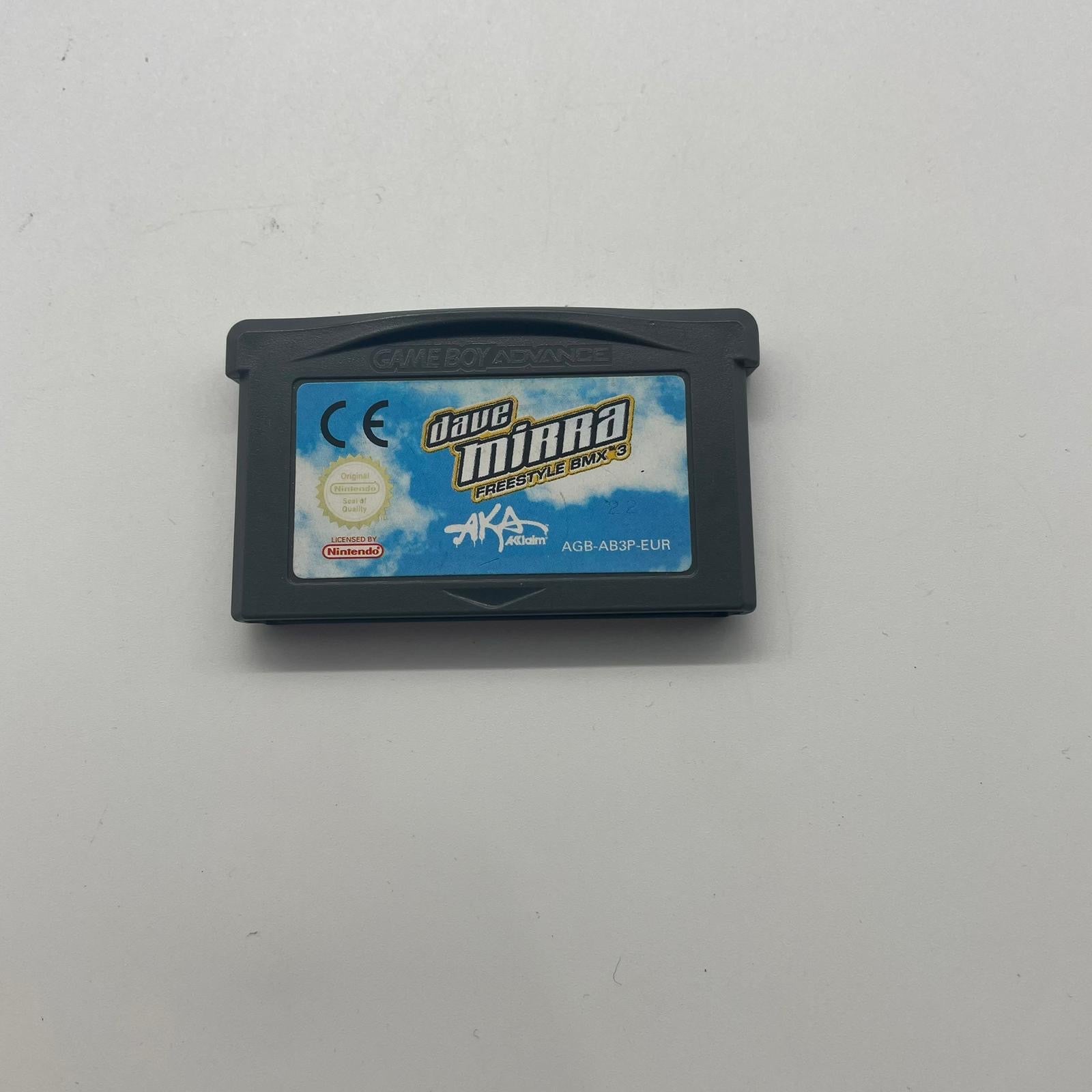 Dave Mirra BMX Challenge Nintendo Gameboy Advance GBA Video Game Cartridge - Classic Extreme Sports Game for Kids & Adults, Perfect for Retro Gaming Enthusiasts & Collectors