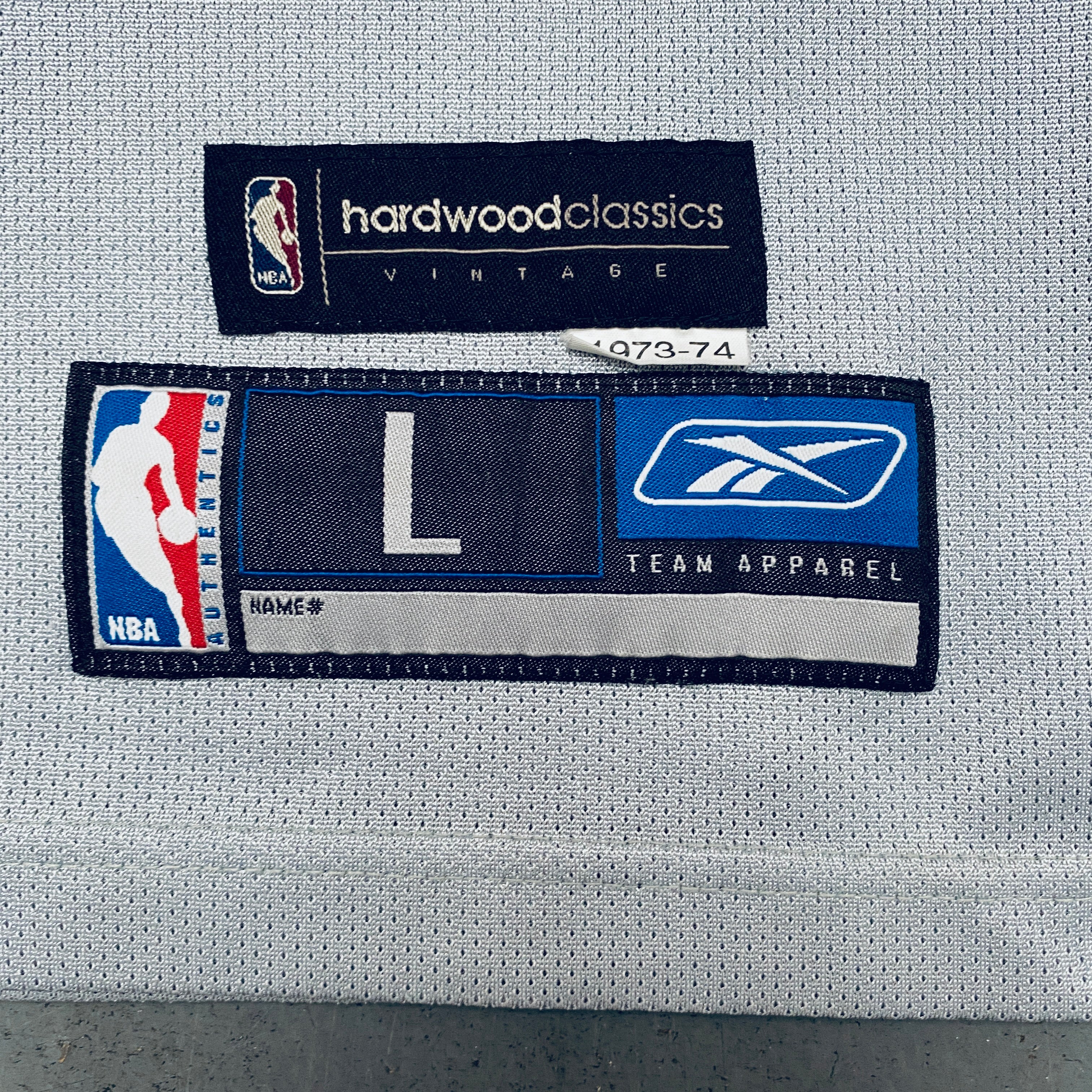 Authentic Reebok Manu Ginobili San Antonio Spurs 2002-03 Rookie Silver Jersey (Size L) - Perfect for NBA Fans, Collectors, and Game Day Outfits