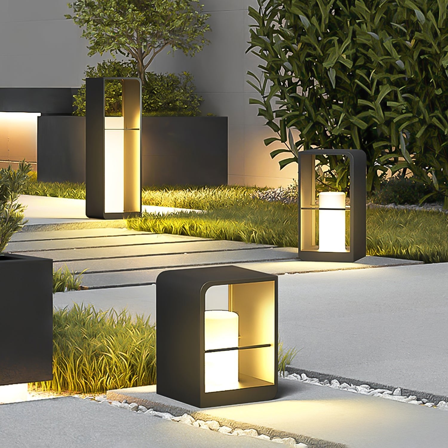 Zephyra Solar Powered Outdoor Garden Lights - Waterproof LED Landscape Lighting for Patio, Yard, Pathway, and Backyard Decor