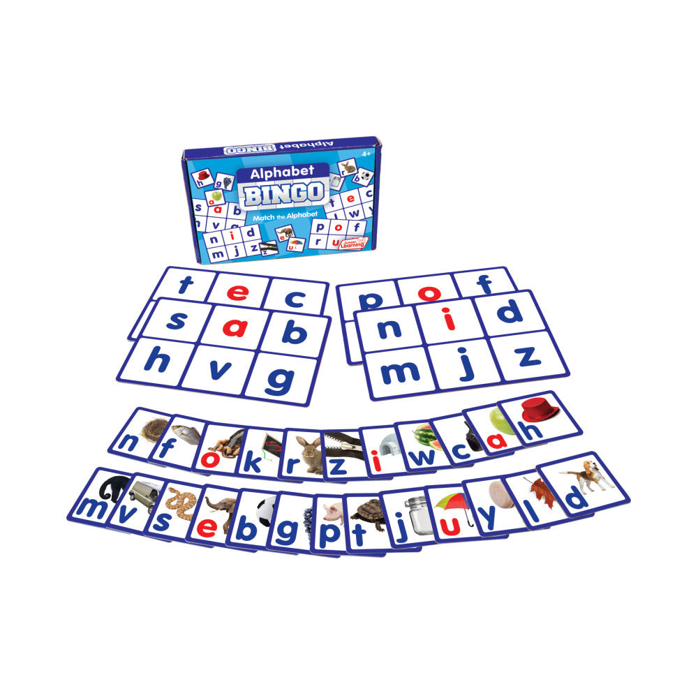 Alphabet Bingo Game for Kids - Educational Letter Matching Learning Activity - Perfect for Preschool & Kindergarten Classrooms