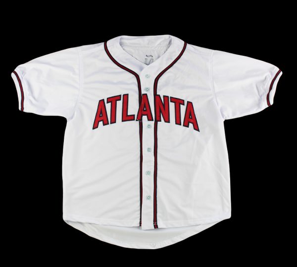 Authentic Ronald Acuna Jr. Signed Atlanta Braves Custom White Jersey - Limited Edition Collectible for Baseball Fans & Memorabilia Enthusiasts - Perfect for Display, Gifting, and Game Day Events