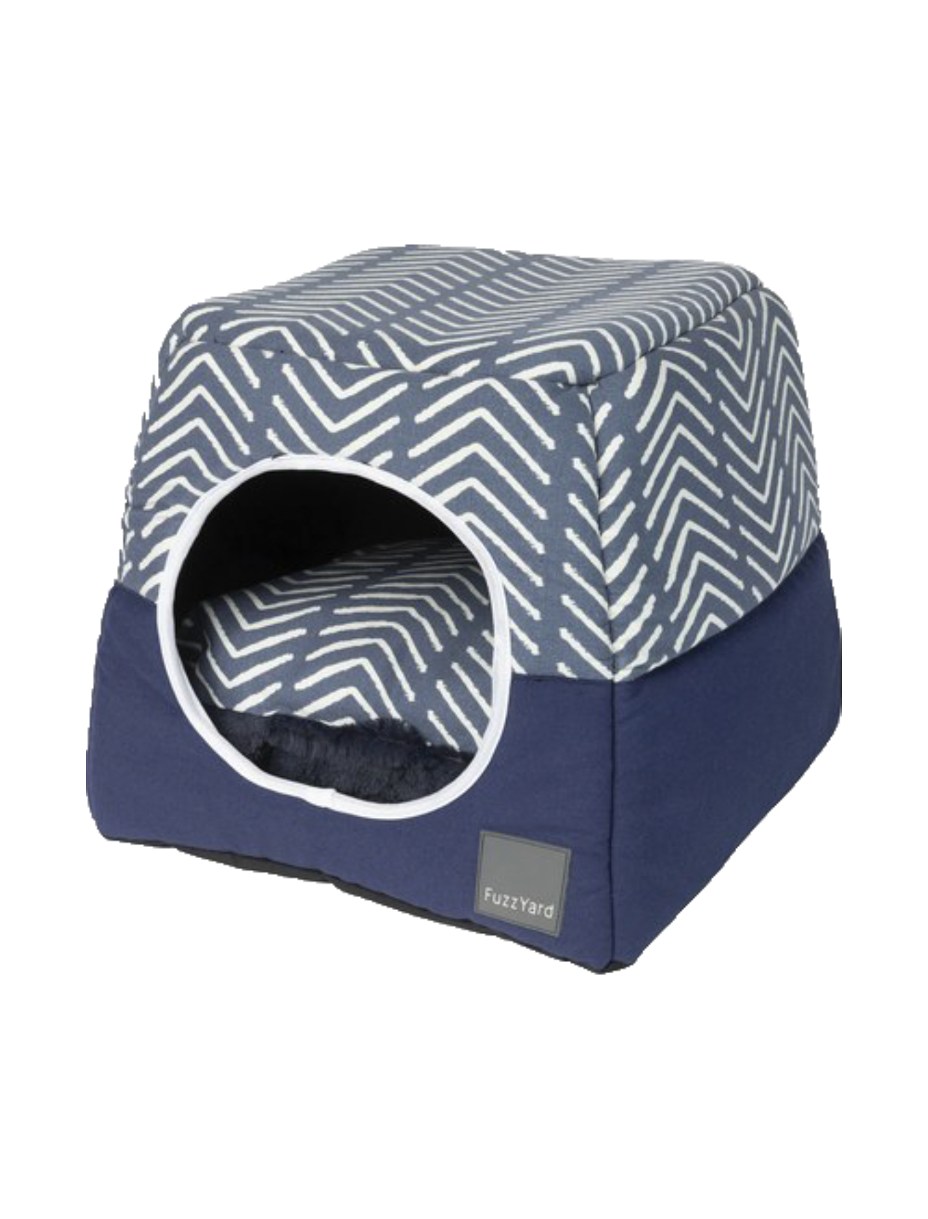 Fuzzyard Cat Cubby Sacaton - Cozy Pet Bed for Cats & Small Dogs - Soft Plush Hideaway with Removable Cushion - Perfect for Napping, Lounging & Stress Relief at Home or Office