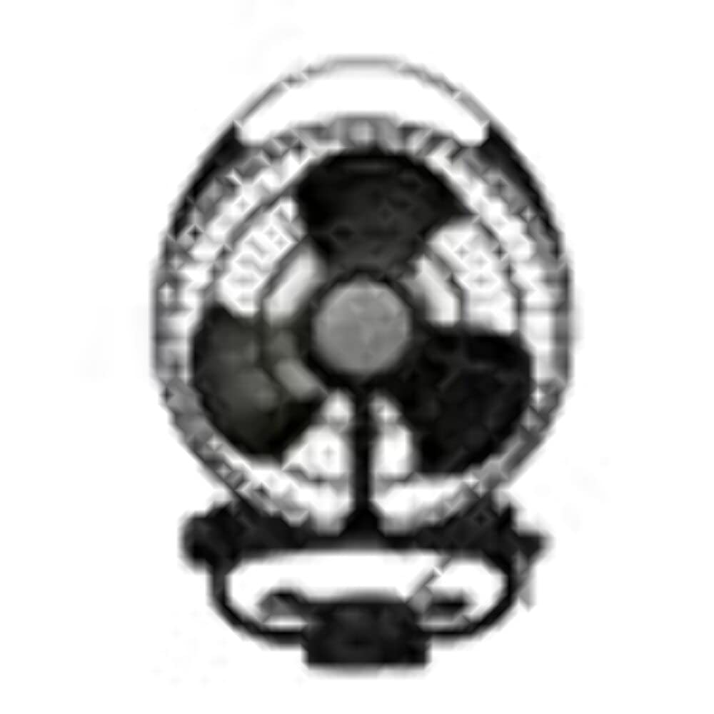 Caframo Bora 748 12V 3-Speed Marine Fan - Black | High-Performance Boat & RV Cooling Fan | Perfect for Cabins, Yachts & Off-Grid Living