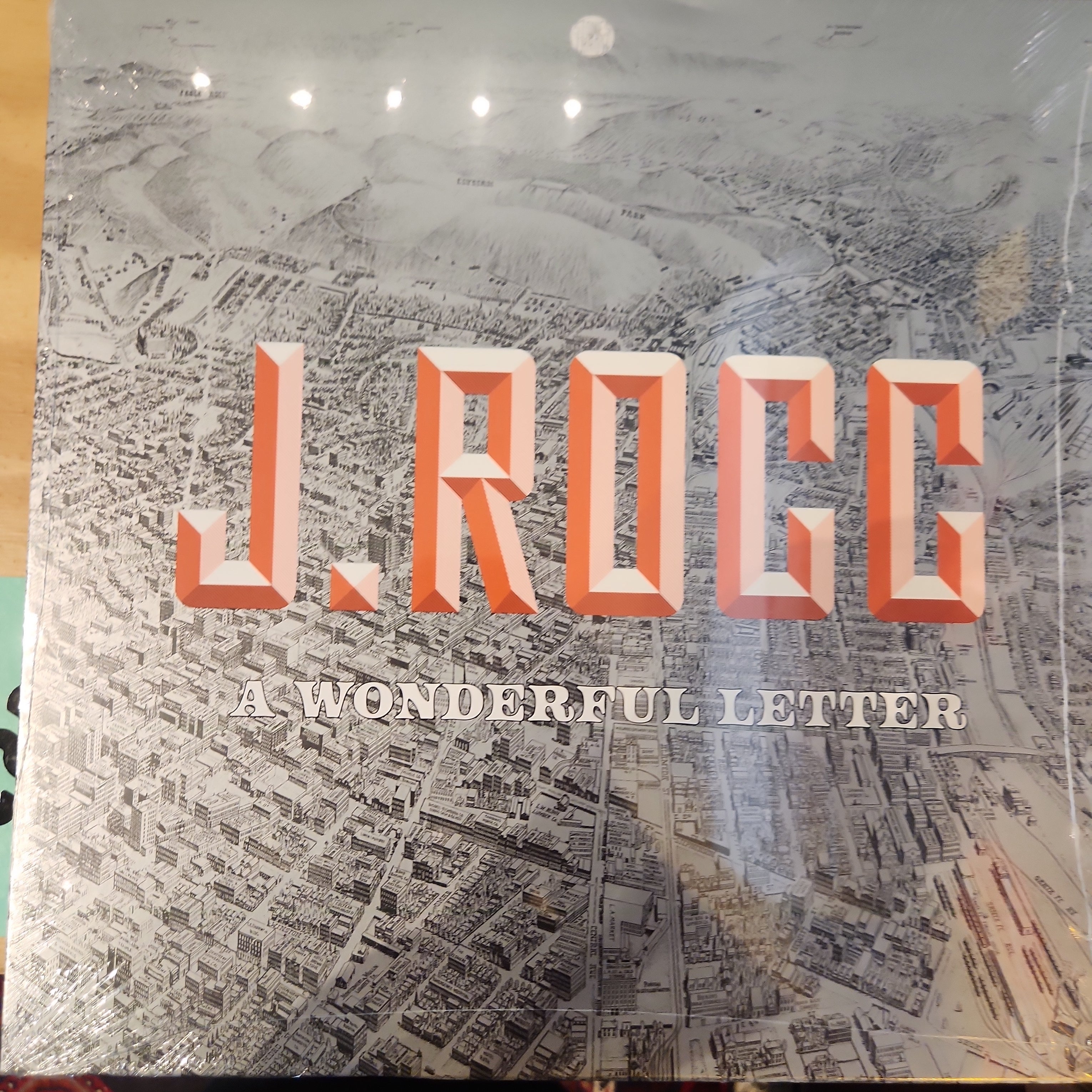 J Rocc - A Wonderful Letter Vinyl LP Record | Limited Edition Hip-Hop & Electronic Music | Perfect for DJs, Collectors & Music Enthusiasts