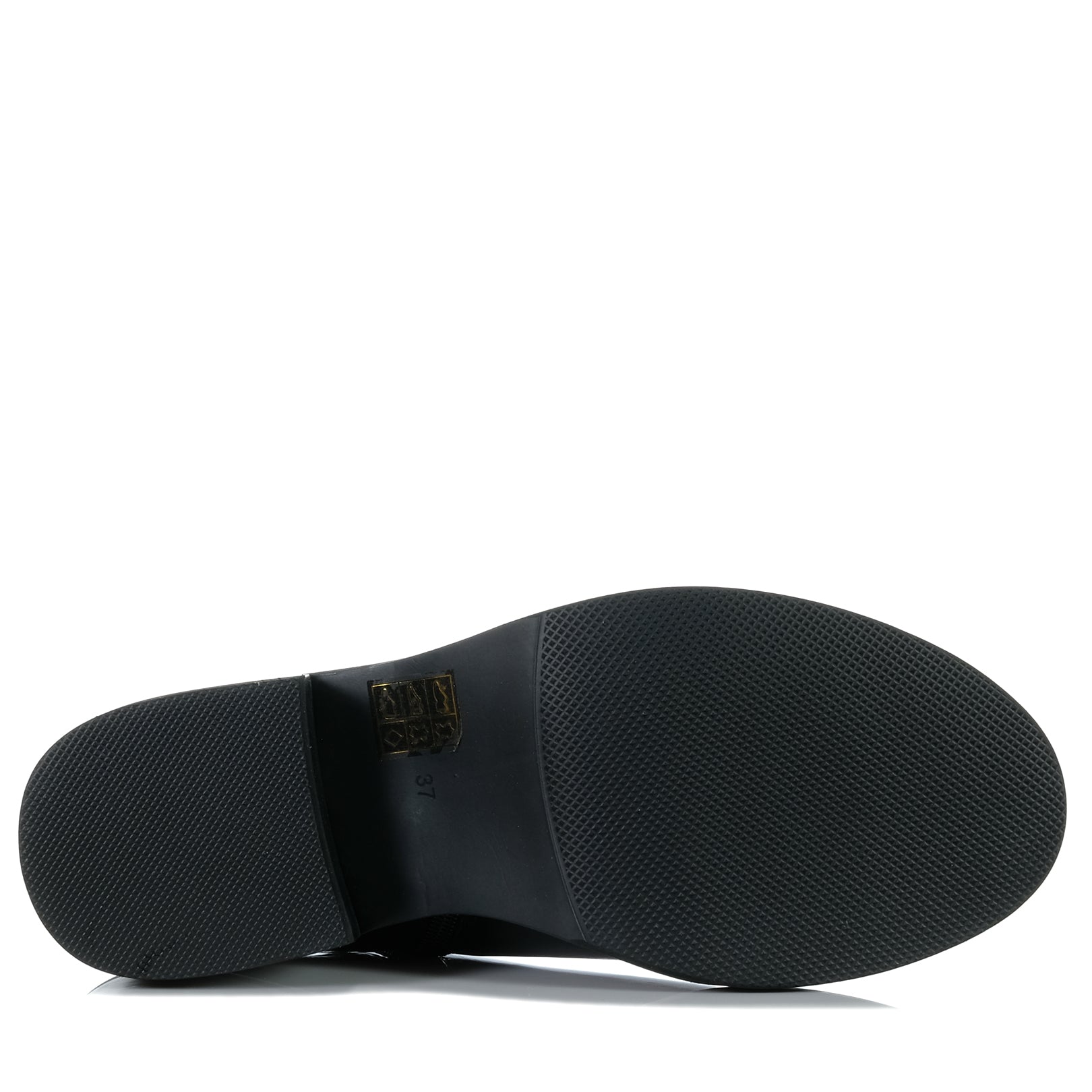 Bresley Patrol Black Patent Leather Shoes for Men - Stylish & Comfortable Dress Shoes for Business, Office & Formal Occasions
