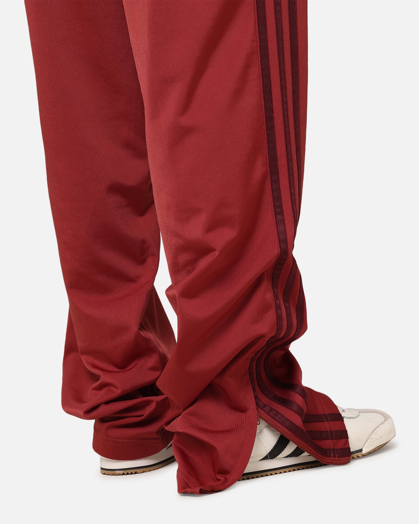 Adidas Firebird Track Pants for Women - Ruby Red Athletic Joggers for Running, Gym & Casual Wear
