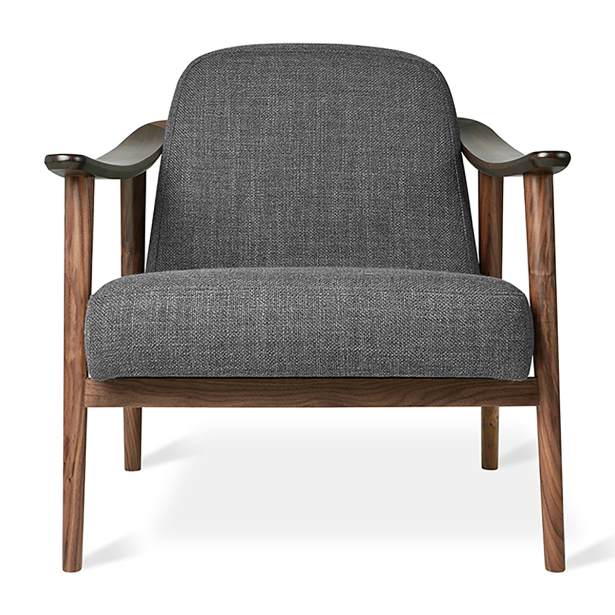 Baltic Fabric Armchair - Modern Upholstered Accent Chair for Living Room, Bedroom & Office - Comfortable Lounge Seating with Sturdy Wooden Legs