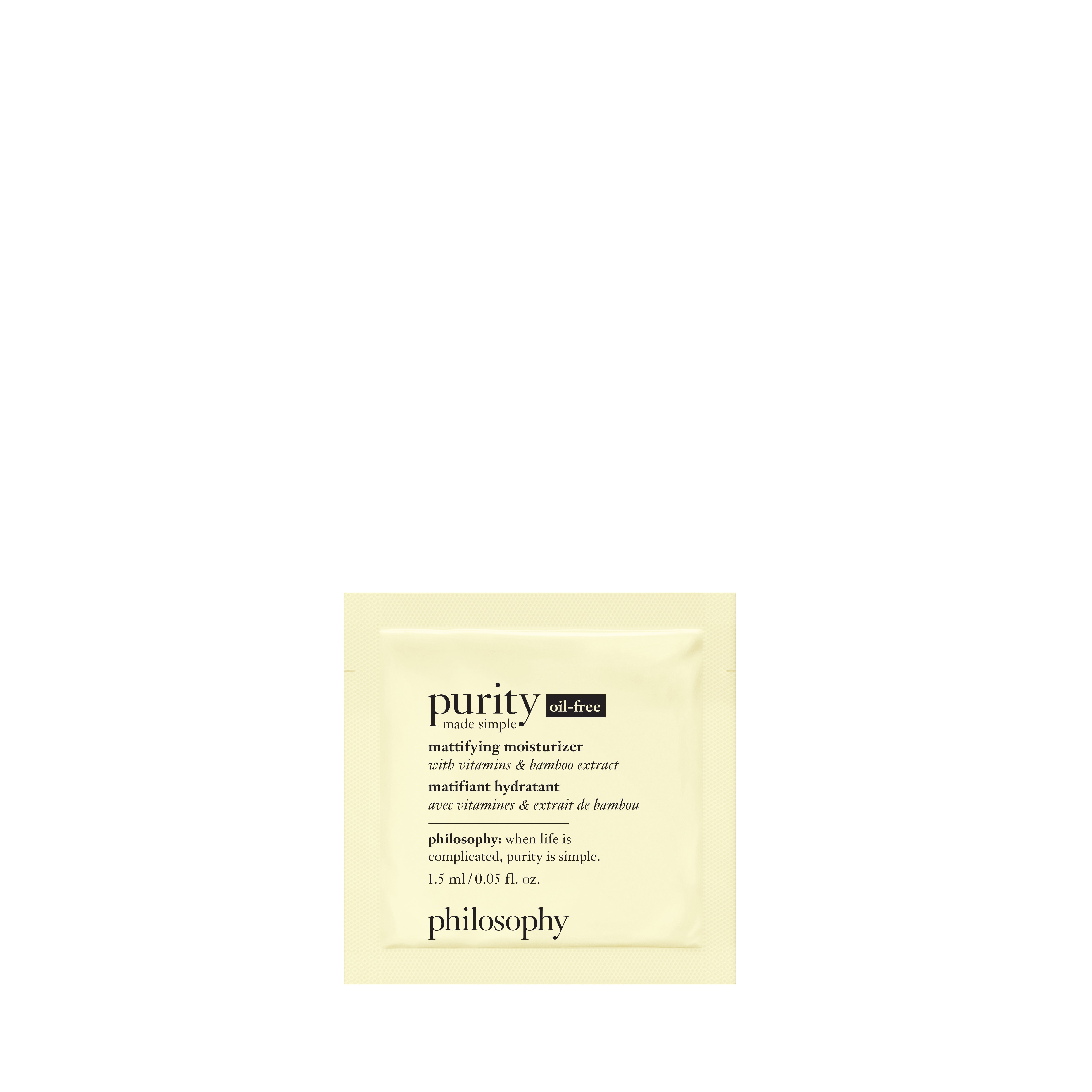Oil-Free Mattifying Moisturizer Packette - Lightweight Hydration for Oily & Acne-Prone Skin | Perfect for Travel, Gym & On-the-Go Skincare