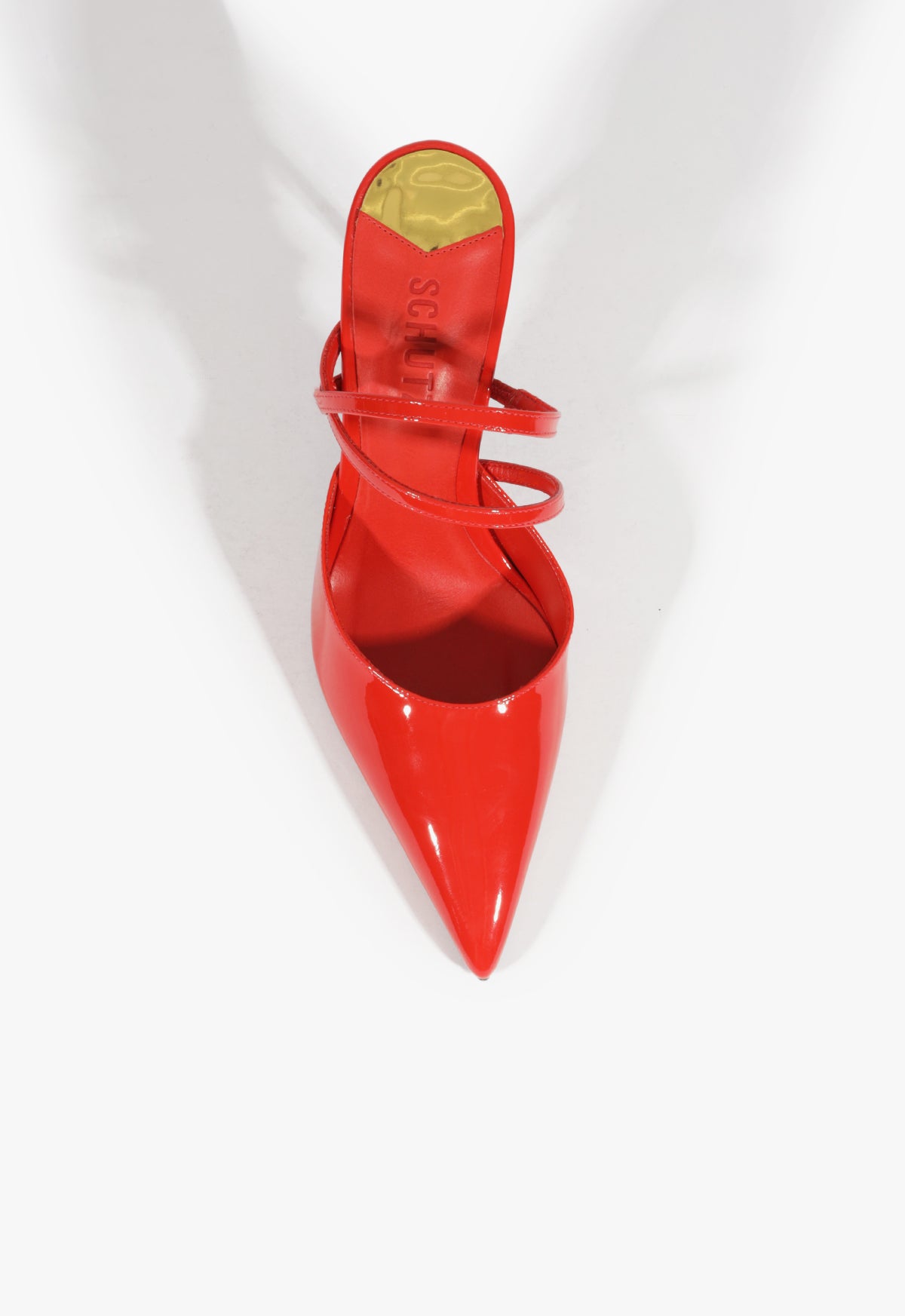 Annie Patent Leather Pump Shoes - R25 Mid Heel Height 2.5