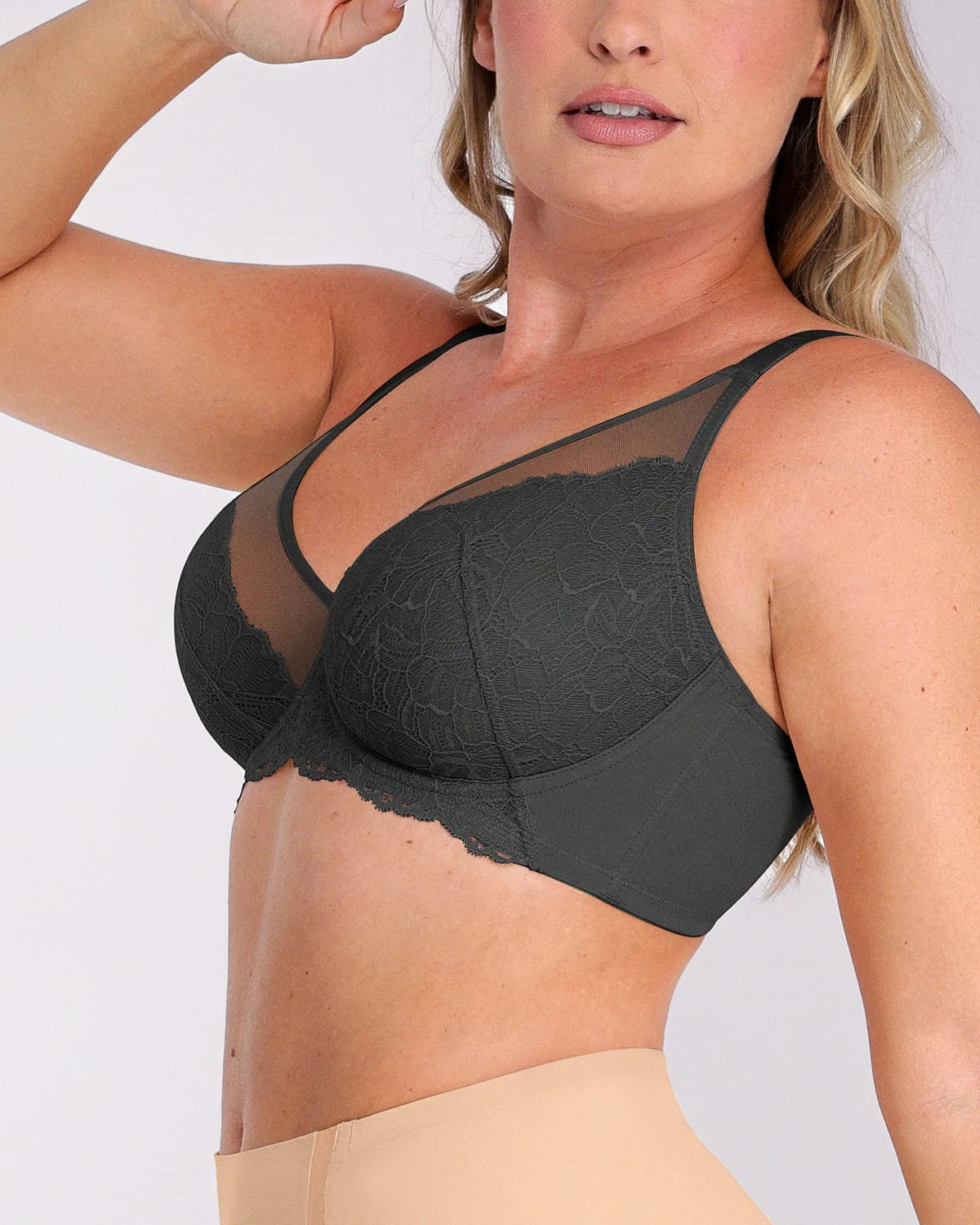 Best Supportive Unlined Lace Underwire Bra for Women - Comfortable Everyday Wear & Special Occasions