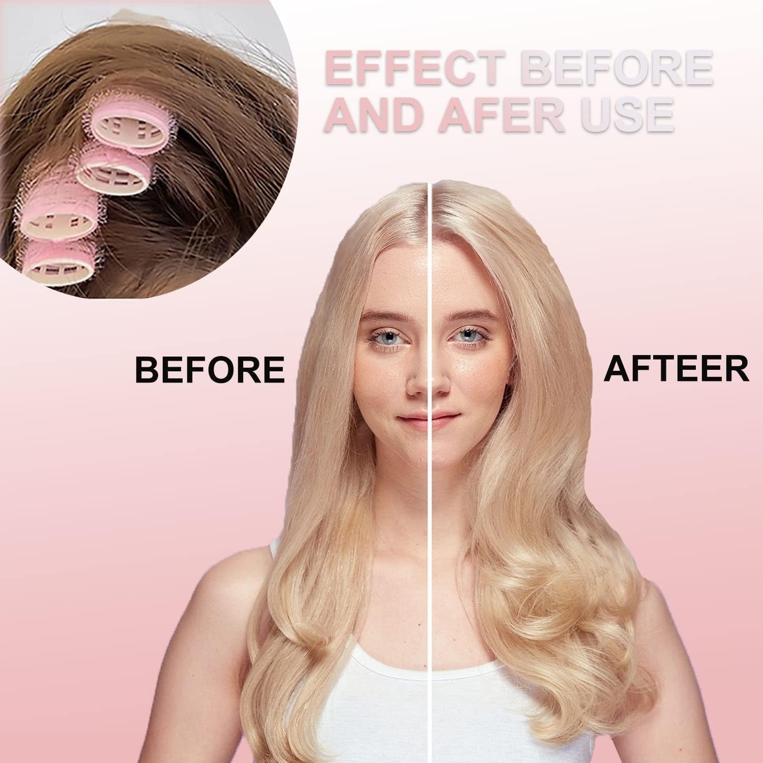 NYAMAH SALES Hair Root Clip - Fluffy Hair Curler Clips for Volume & Styling (2-Pack, Multi Color) - Plastic Self-Grip Root Volumizing Tool for Curly, Wavy & Straight Hair - Perfect for Salon, Home Use & Travel Styling