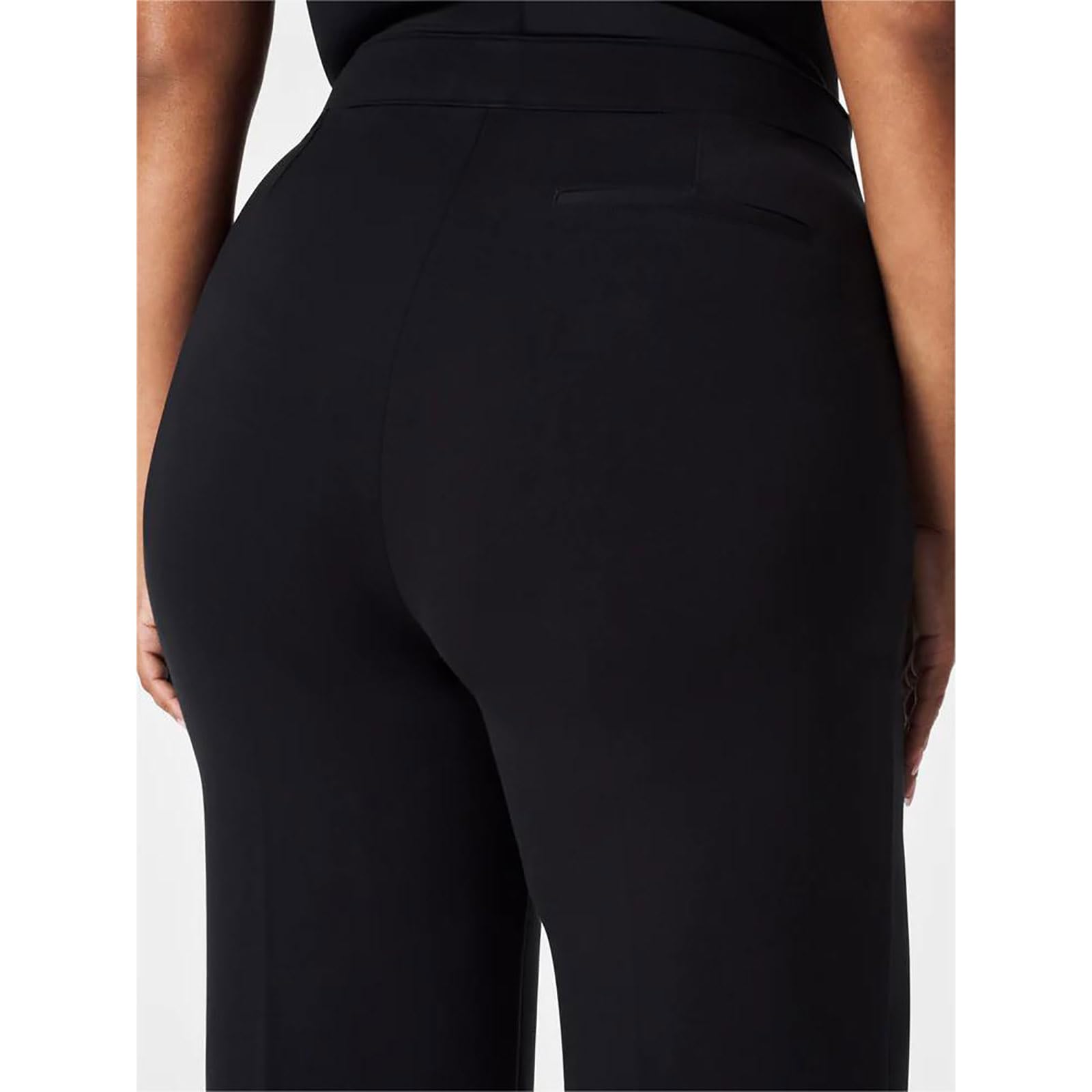 Freelady High Waisted Tummy Control Wide Leg Dress Pants for Women - Office Work Pants, Straight Leg Professional Pants for Business Casual & Formal Occasions