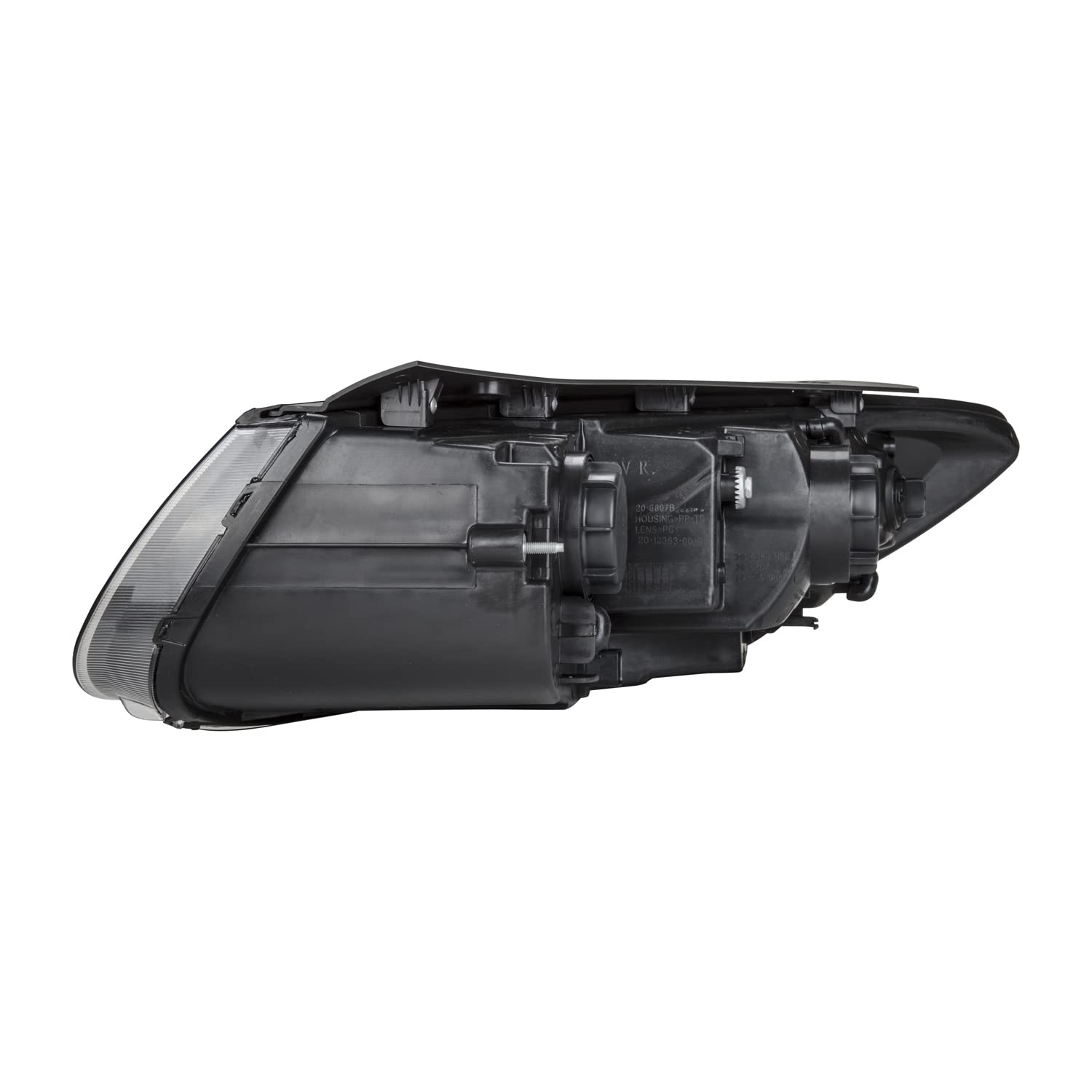 TYC Right Headlight Assembly Replacement for 2010-2011 Hyundai Santa Fe - Perfect for Night Driving & Foggy Conditions