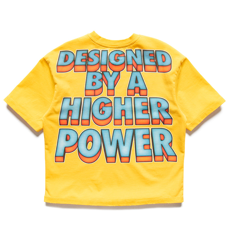 Godspeed New York Galaxsee Graphic T-Shirt - Yellow | Trendy Streetwear for Men & Women | Perfect for Casual Outfits, Concerts and Urban Fashion
