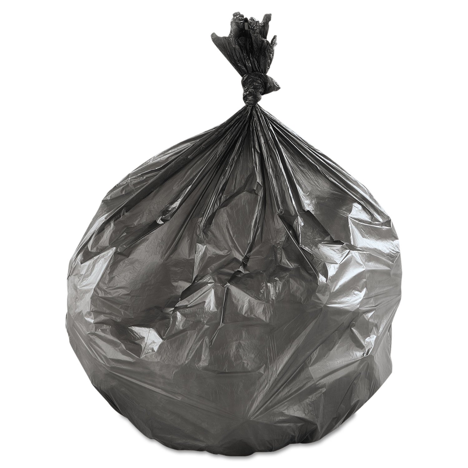 Inteplast S243306K Heavy-Duty High-Density Trash Can Liners, 24